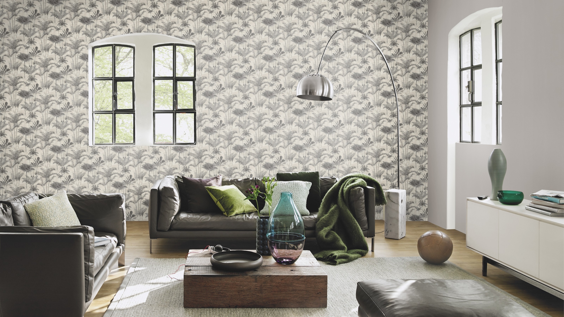 Rasch Vliestapete »Vliestapete Lirirco 555134«, botanisch