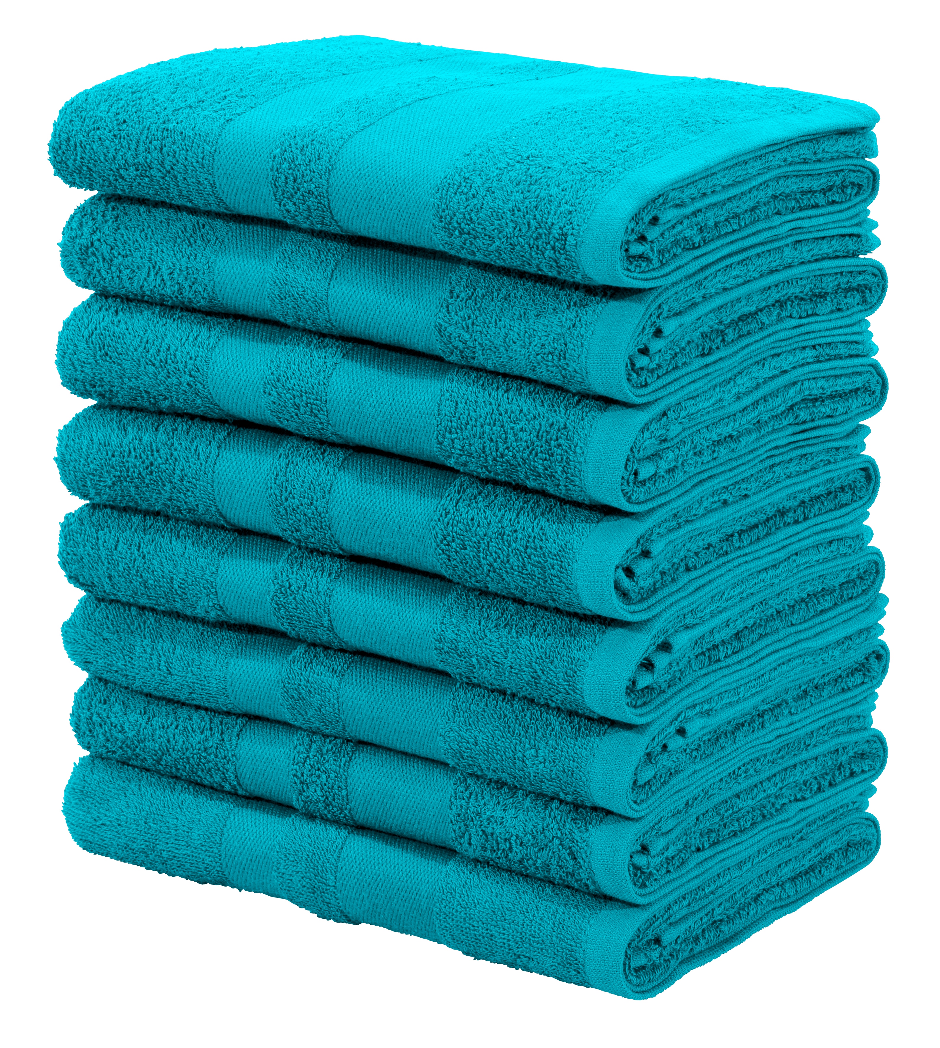 OTTO home Handtücher "Vanessa, 8 Handtücher, 50x100cm, in Standard- und Premium-Qualität" Handtücher mit Bordüre, 100% Baumwolle, einfarbig, weich