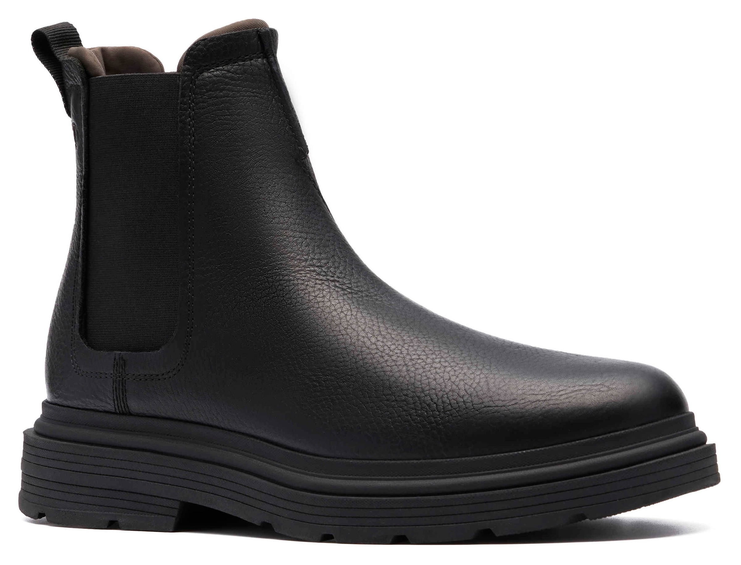 Clarks Chelseaboots "Badbury", Boots, Winterboots mit modischem Blockabsatz günstig online kaufen
