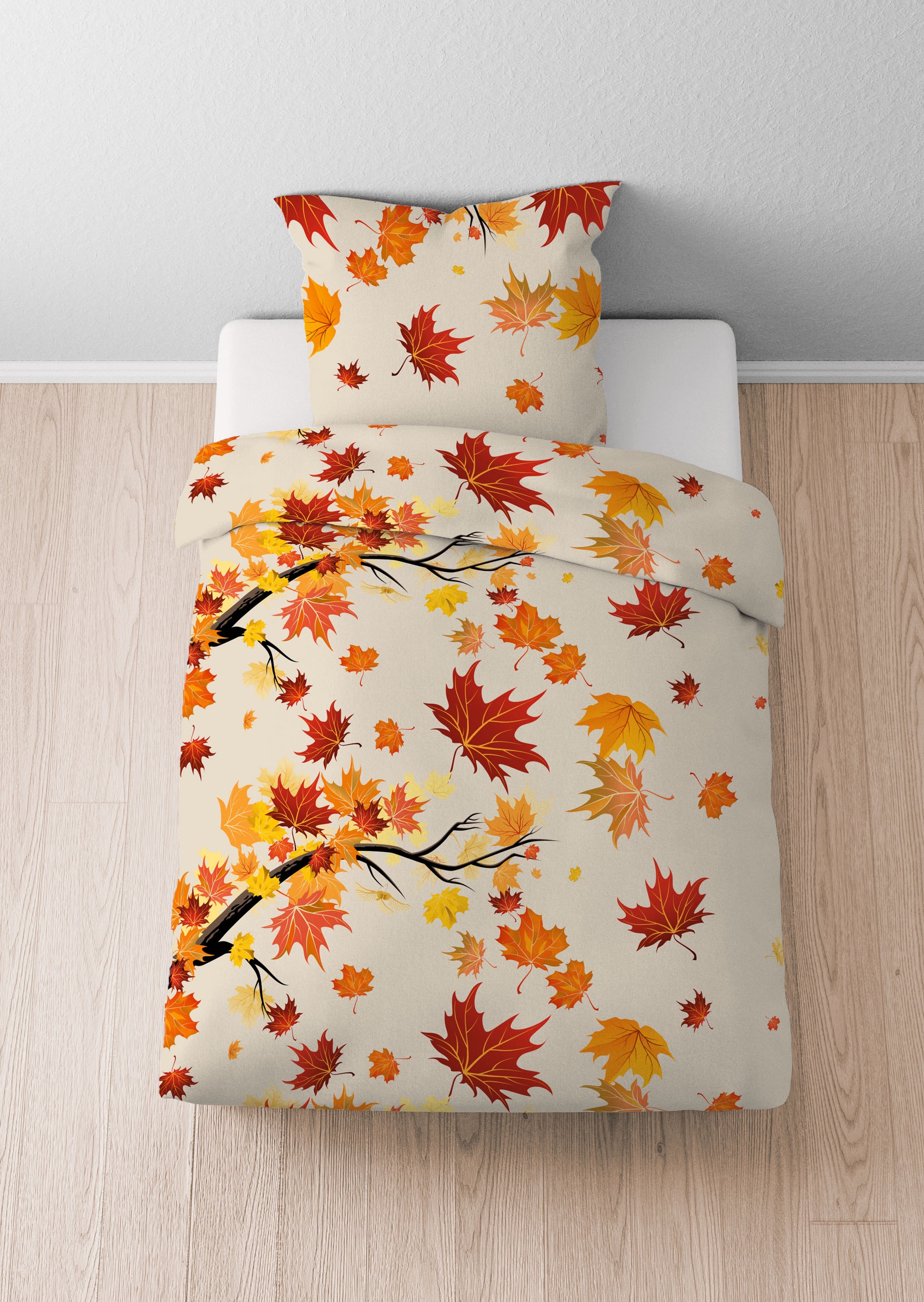 Castell - Markenbettwäsche Bettwäsche "0351122" 2 Stk. Poly-Cotton, wohlig günstig online kaufen