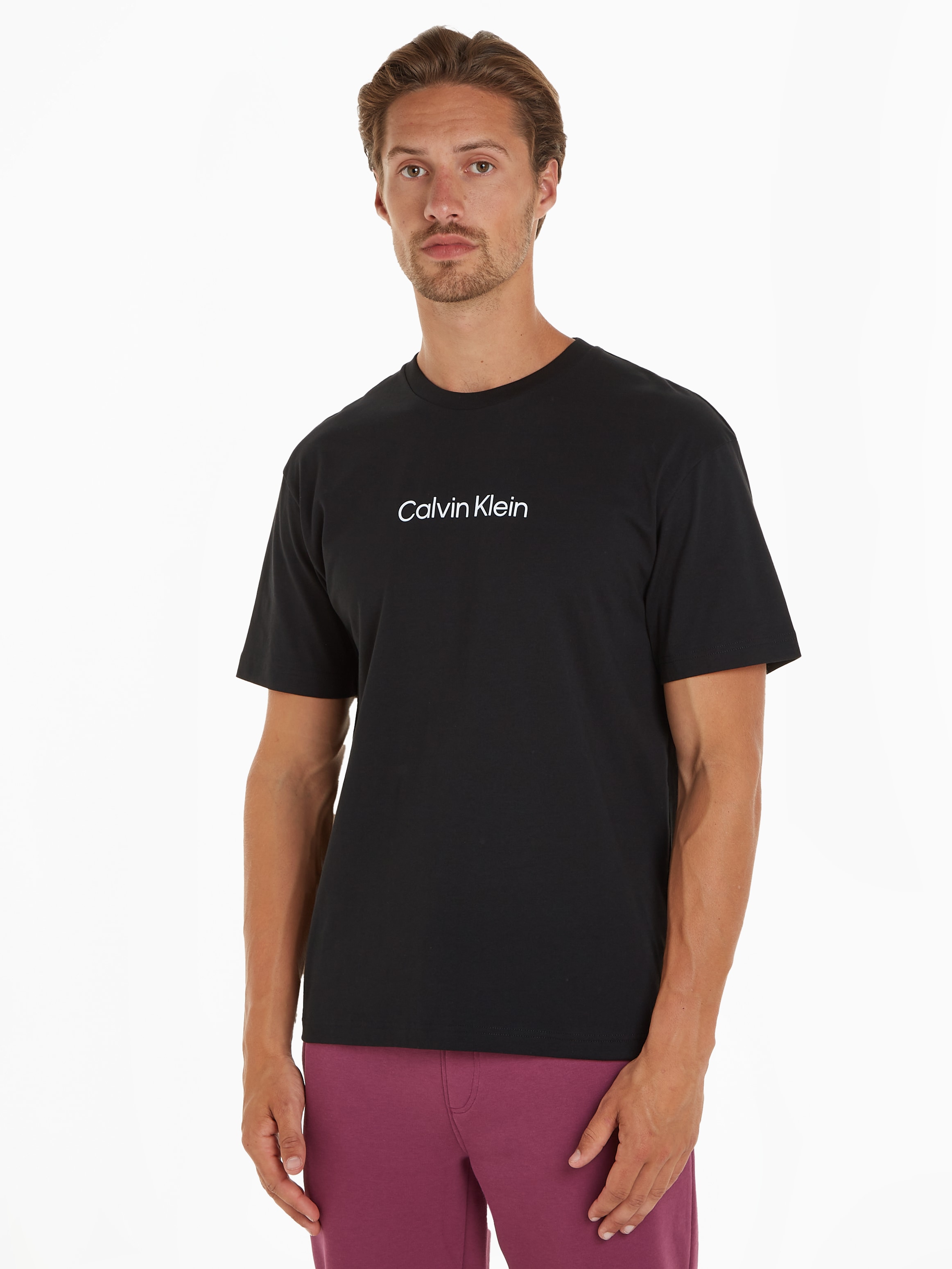 LOGO T-SHIRT« Klein COMFORT »HERO | T-Shirt Calvin BAUR für ▷
