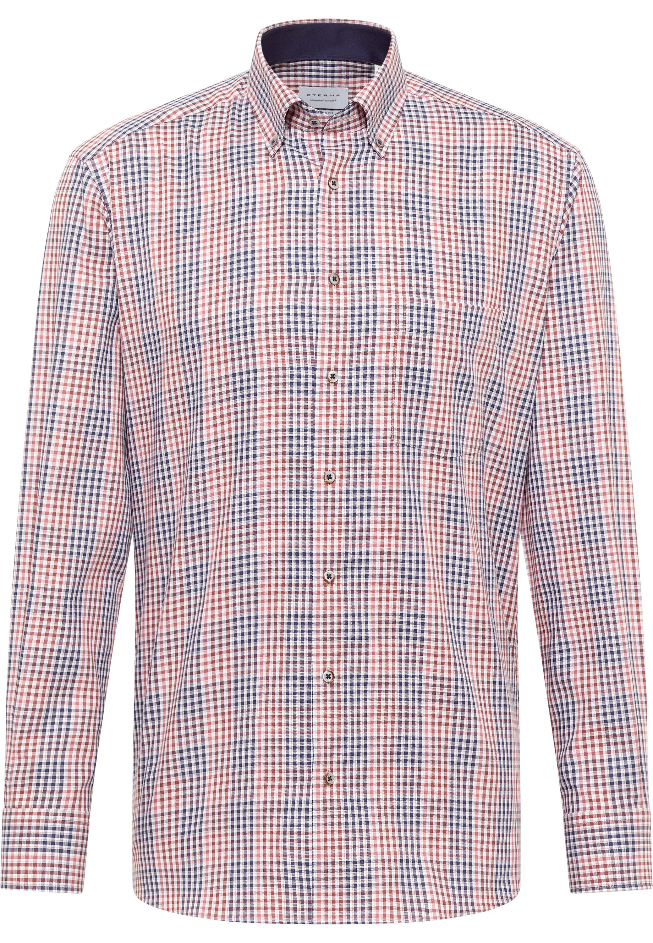 Eterna Langarmhemd »MODERN FIT«, NON IRON (bügelfrei)