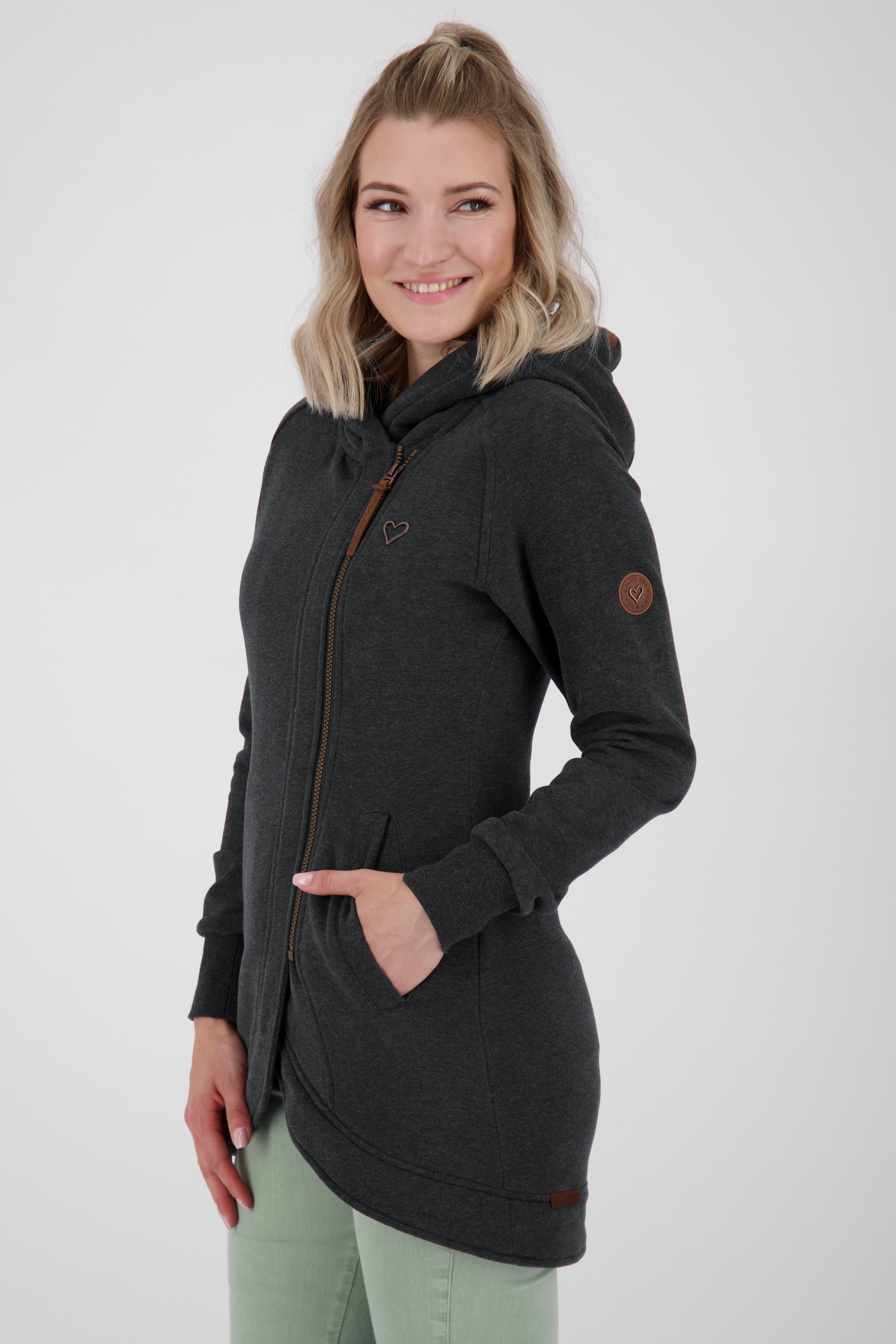 Alife & Kickin Kapuzensweatjacke »Damen MaryAK A«