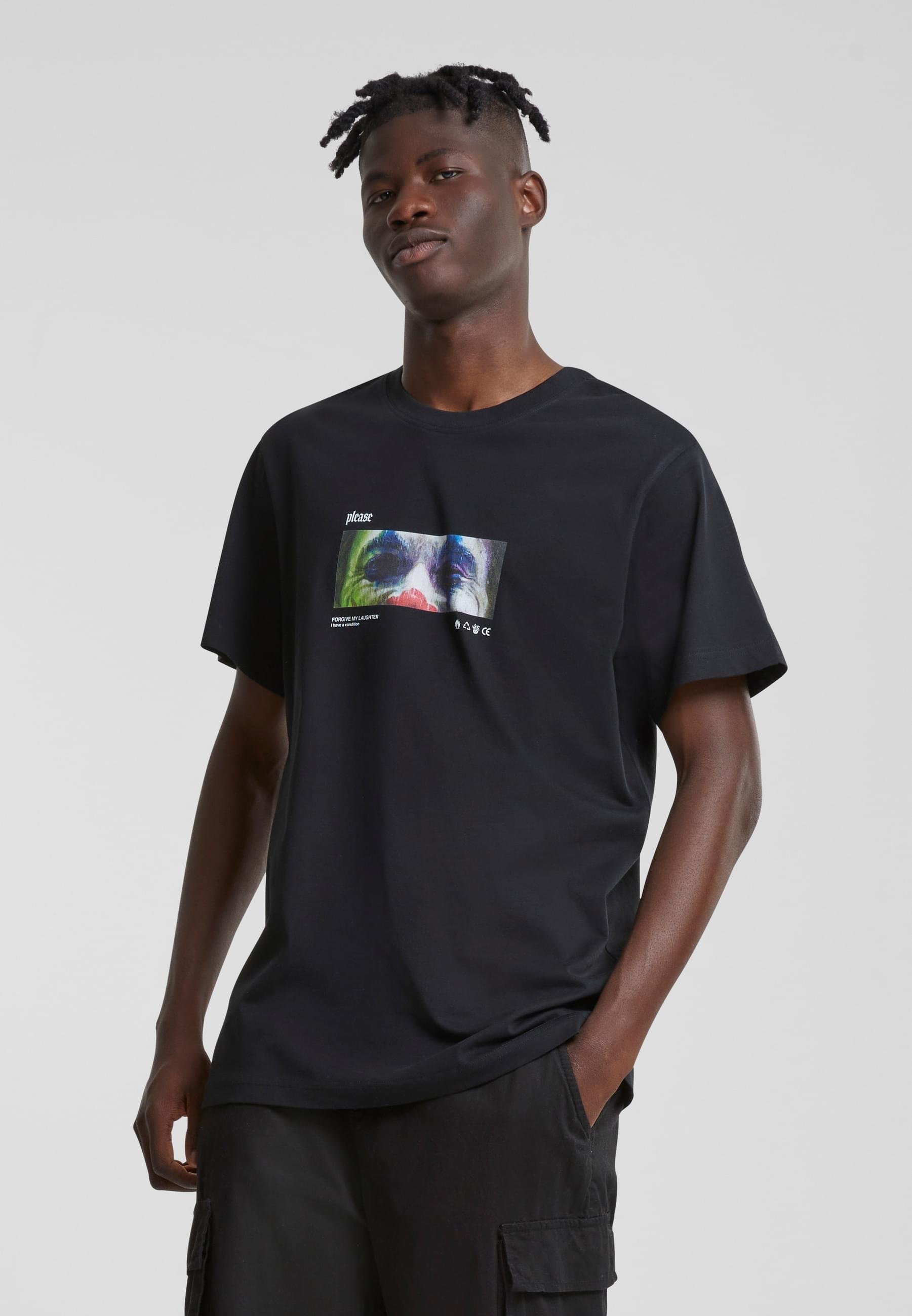 MisterTee Kurzarmshirt »MisterTee Herren Please Tee«, (1 tlg.)