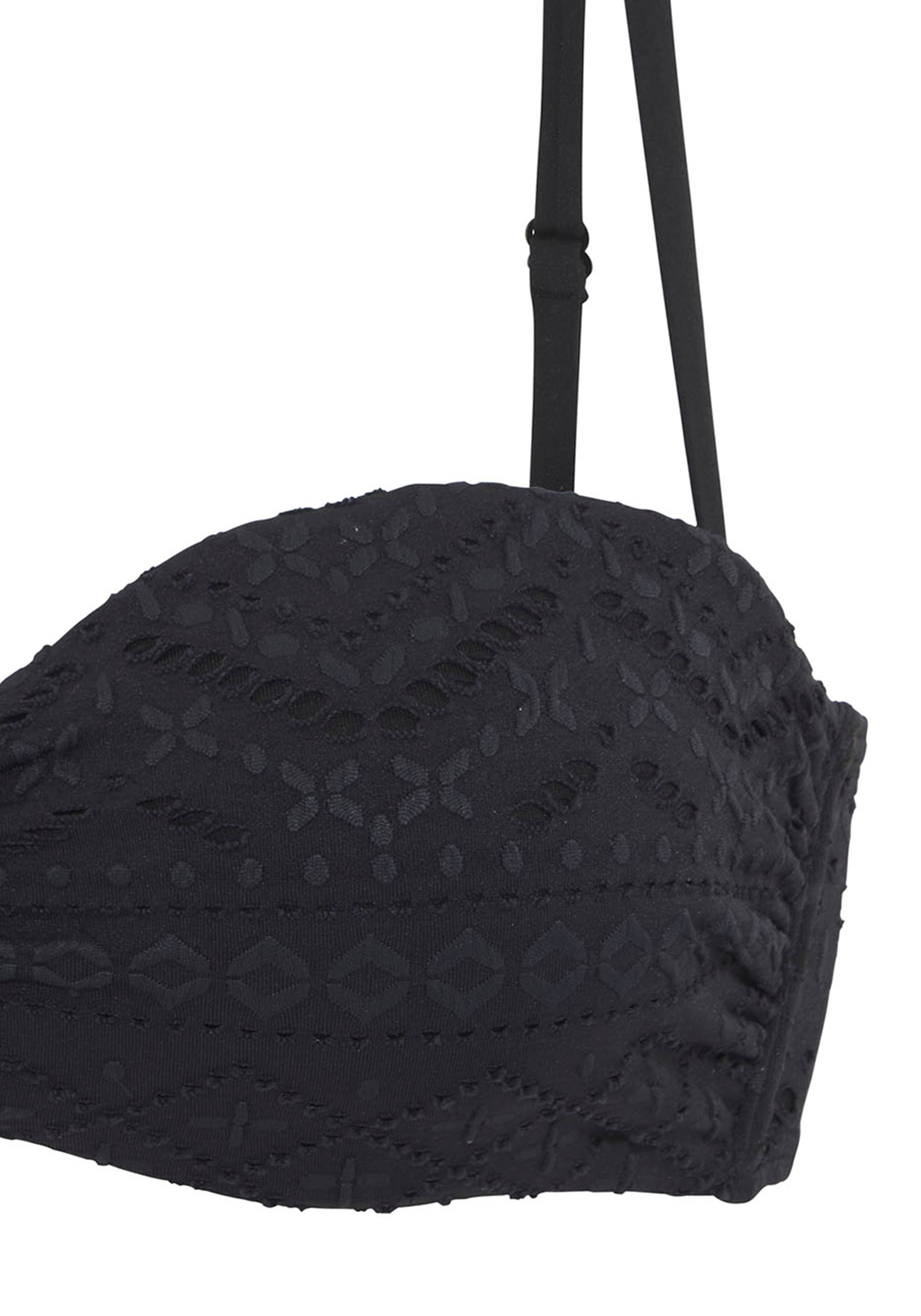 Thumbnail - LASCANA Bügel-Bandeau-Bikini-Top "Omara" mit Lochstickerei