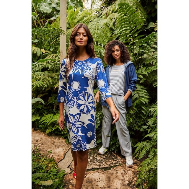 Aniston SELECTED Jerseykleid, mit großem Blütendruck - Jedes Teil ein  Unikat - NEUE KOLLEKTION online bestellen | BAUR