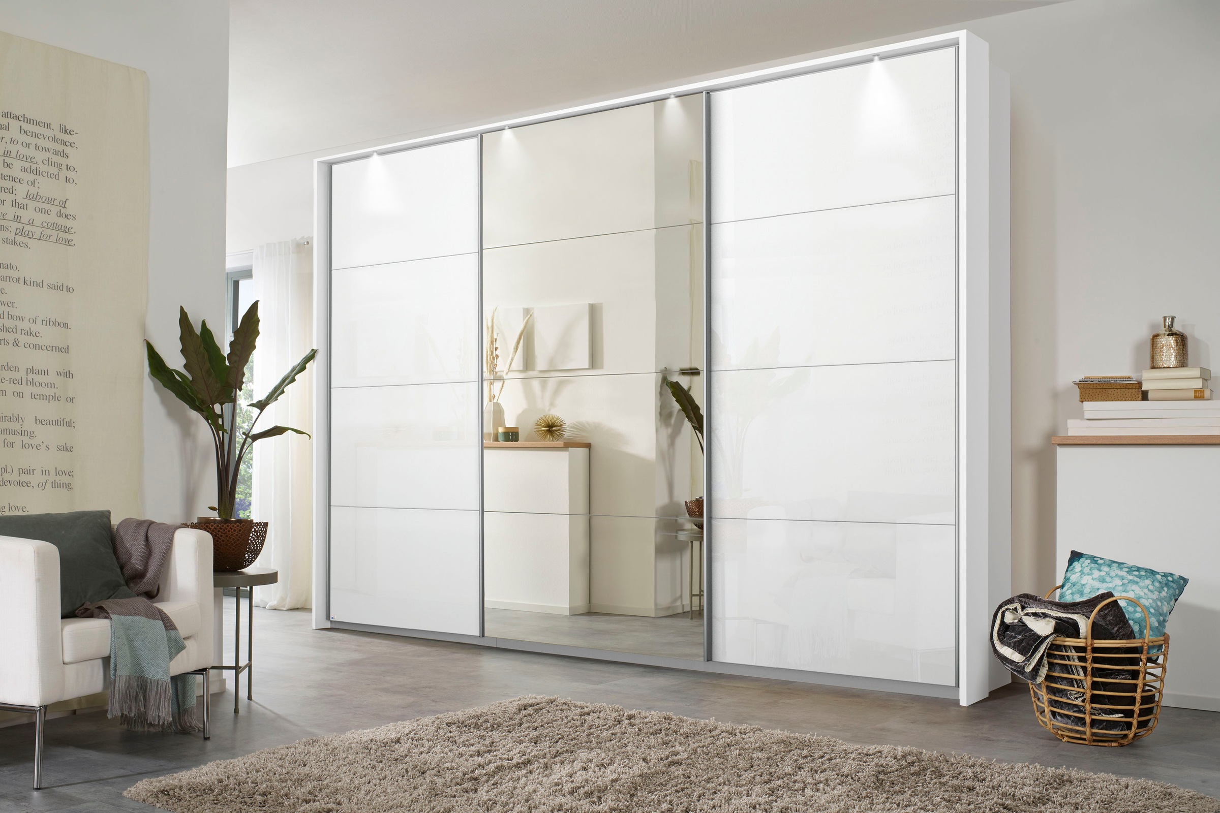 rauch Schwebetürenschrank "Kleiderschrank Schrank Garderobe Wäscheschrank A günstig online kaufen