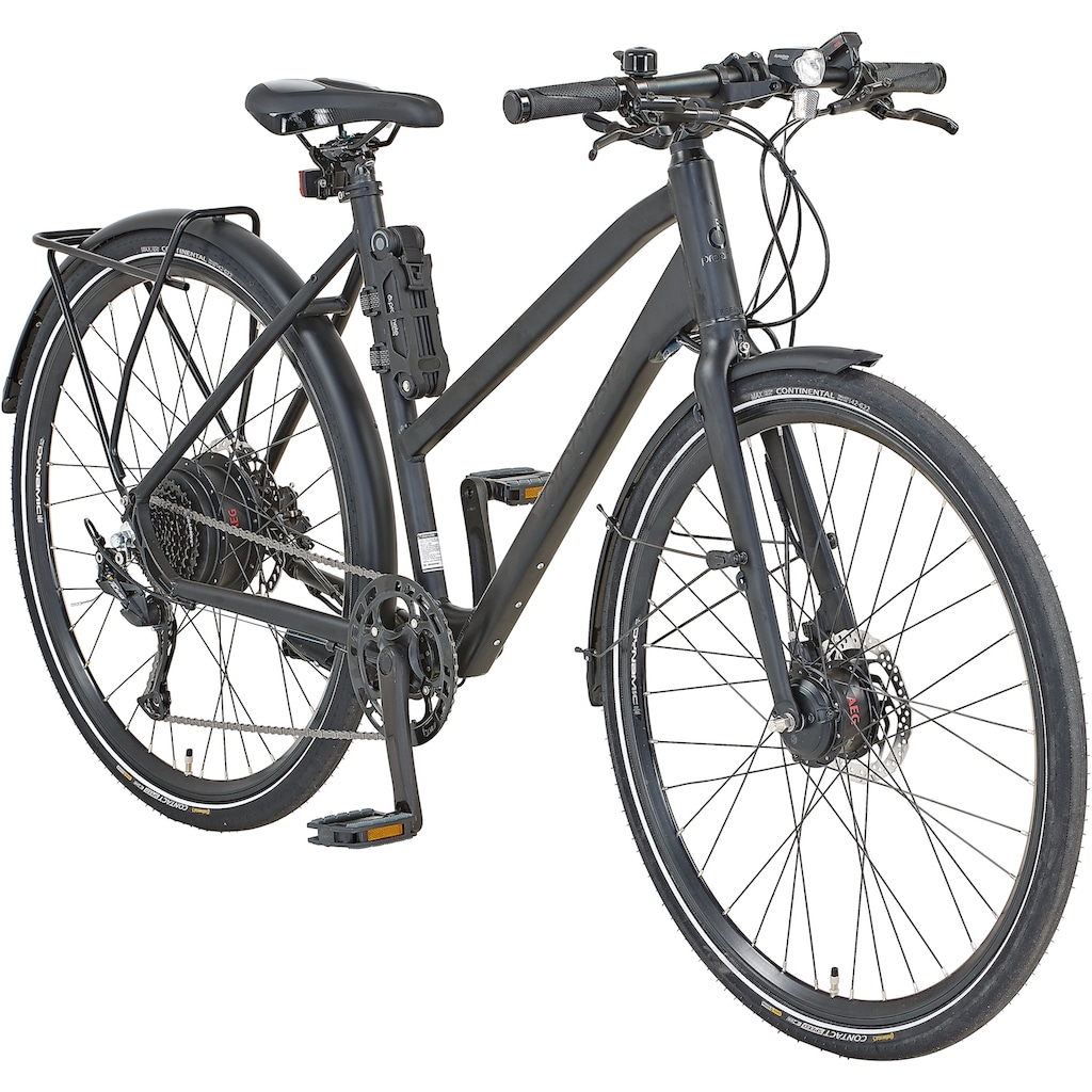 Prophete E-Bike »Prophete Urbanicer 21.EMU.10«, 8 Gang, Shimano, Alivio, Frontmotor 250 W