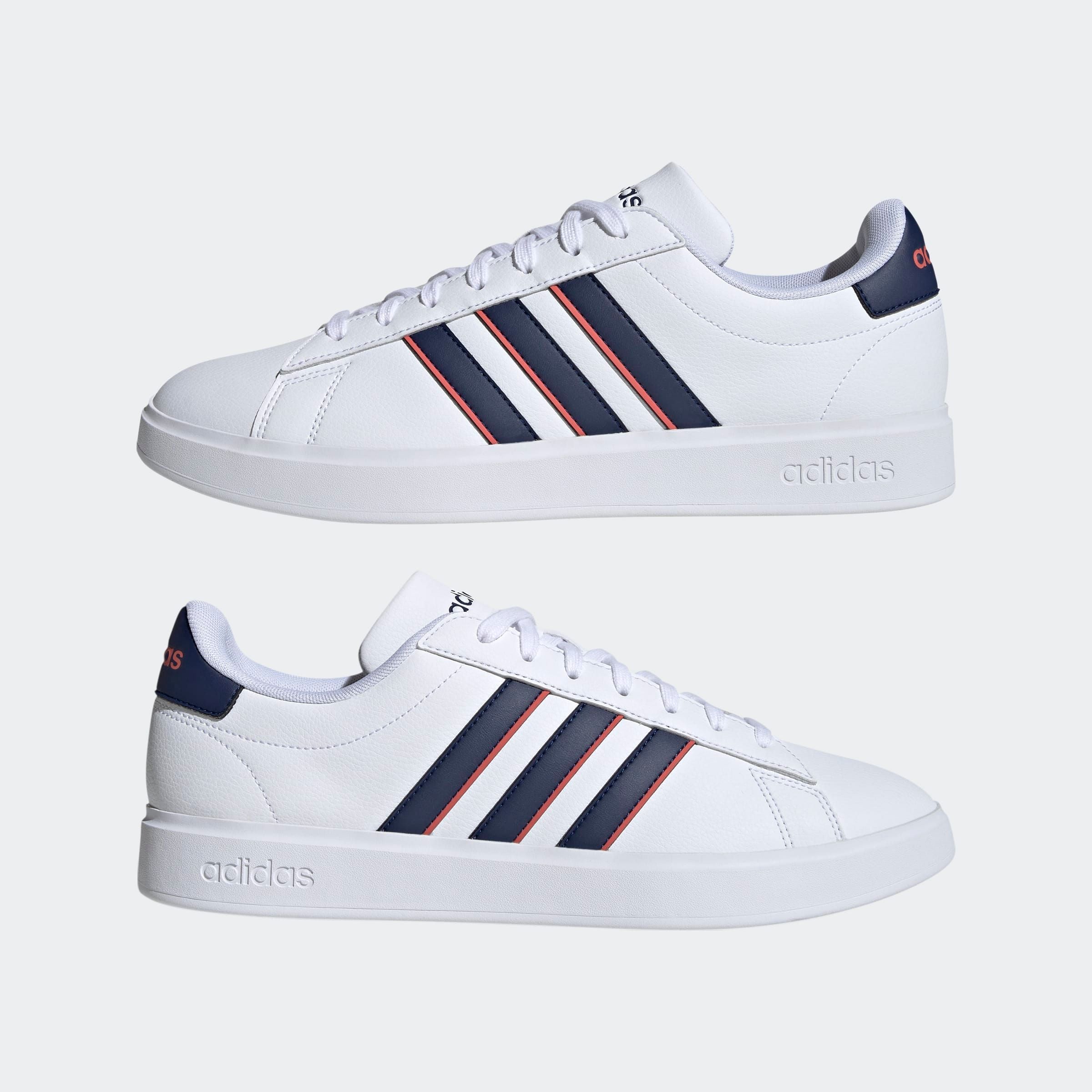 adidas Sportswear Sneaker »GRAND COURT CLOUDFOAM COMFORT«, Design auf den Spuren des adidas Superstar