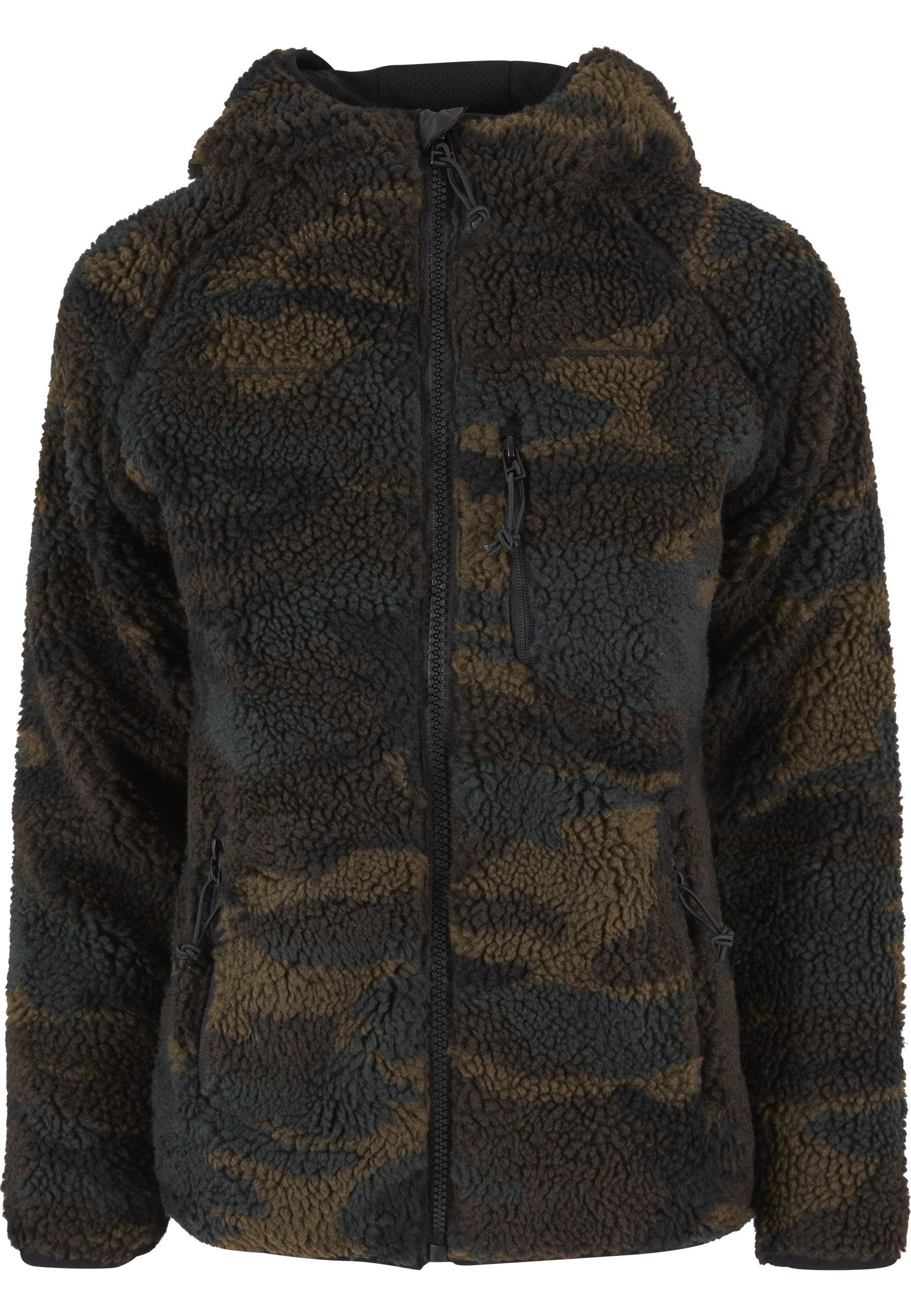 Brandit Allwetterjacke "Brandit Damen Ladies Teddyfleecejacket" 1 Stk. tlg. mit Kapuze