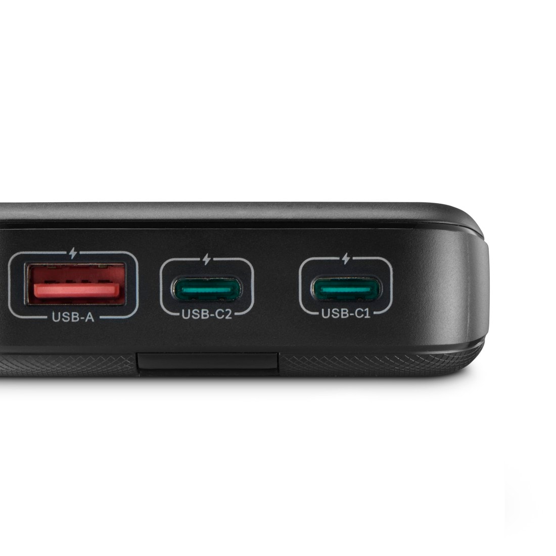 Hama Powerbank »Power Pack 20000 mAh, Schnellladen, 2x USB-C 1x USB-A, mit Ladekabel«, 20000 mAh, Schnellladefunktion mit Power Delivery, Qualcomm® Quick Carge™ 3.0