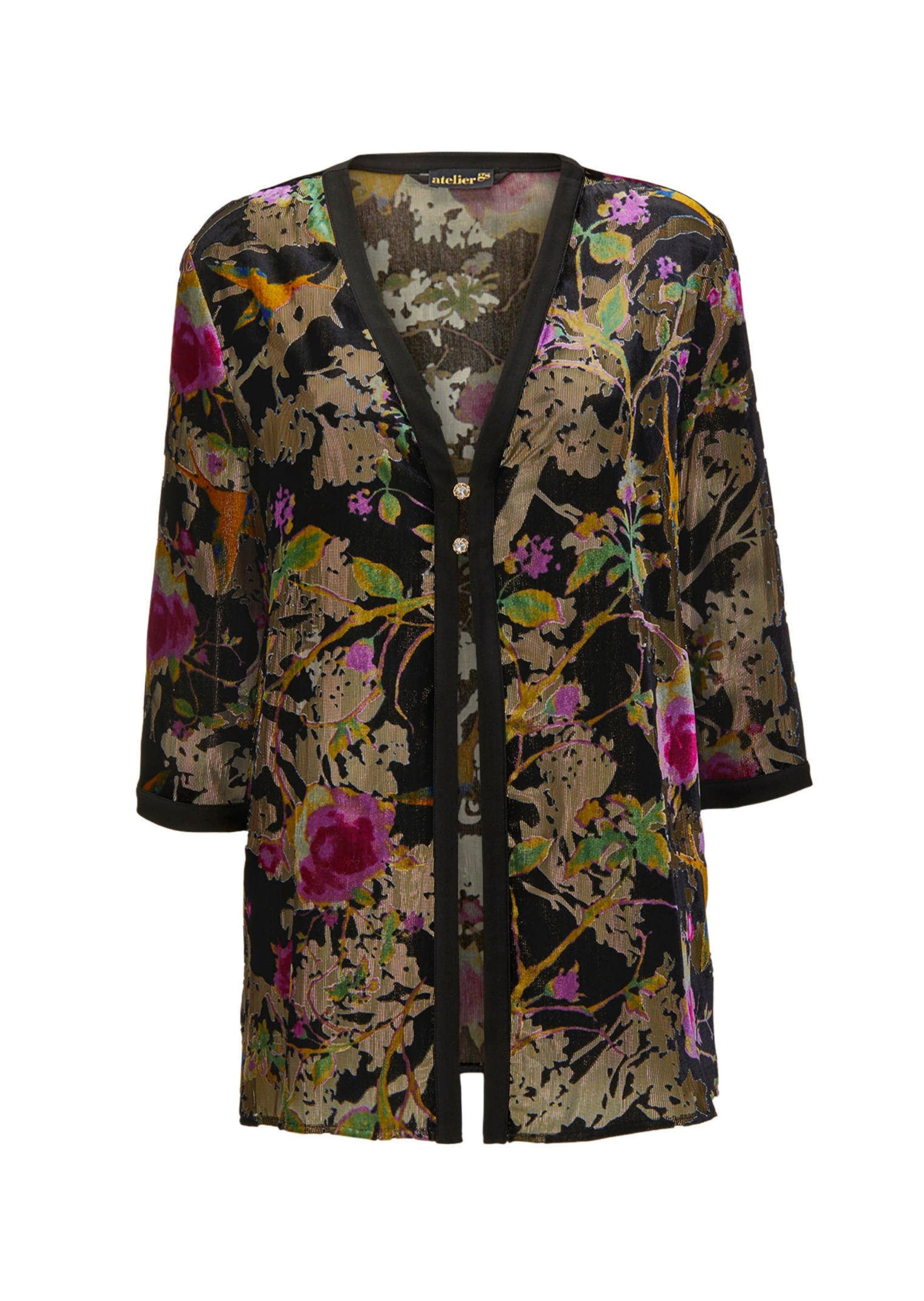 GOLDNER Jackenblazer "Ausbrennerjacke mit floralem Muster" Herrlich leicht günstig online kaufen