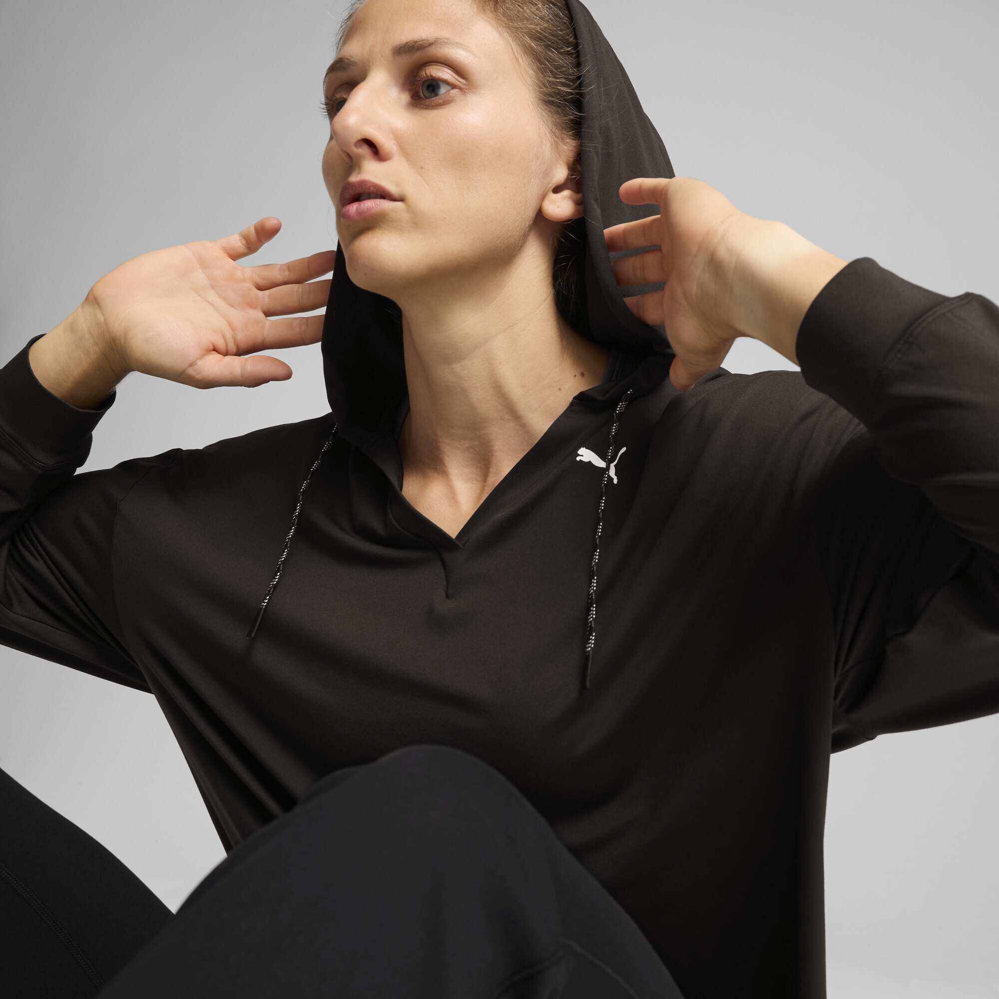 PUMA Sweatshirt »CLOUDSPUN Leichter Hoodie Damen«