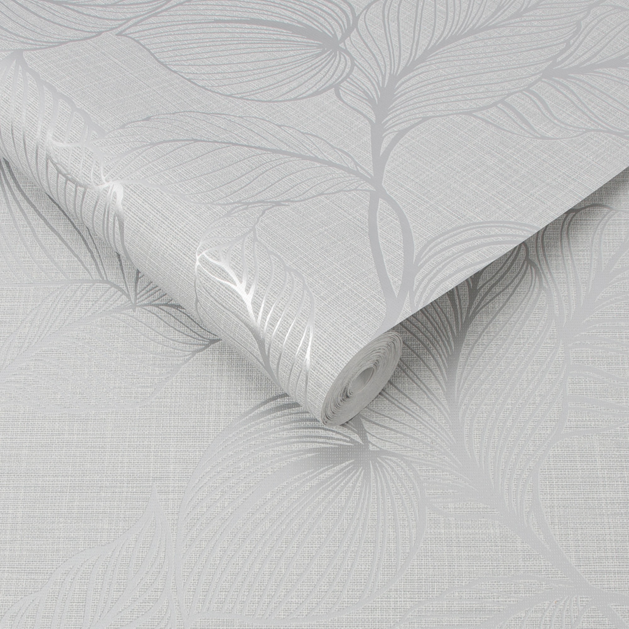 Boutique Vliestapete »Royal Palm«, botanisch, Dunkelblau - 10mx52cm