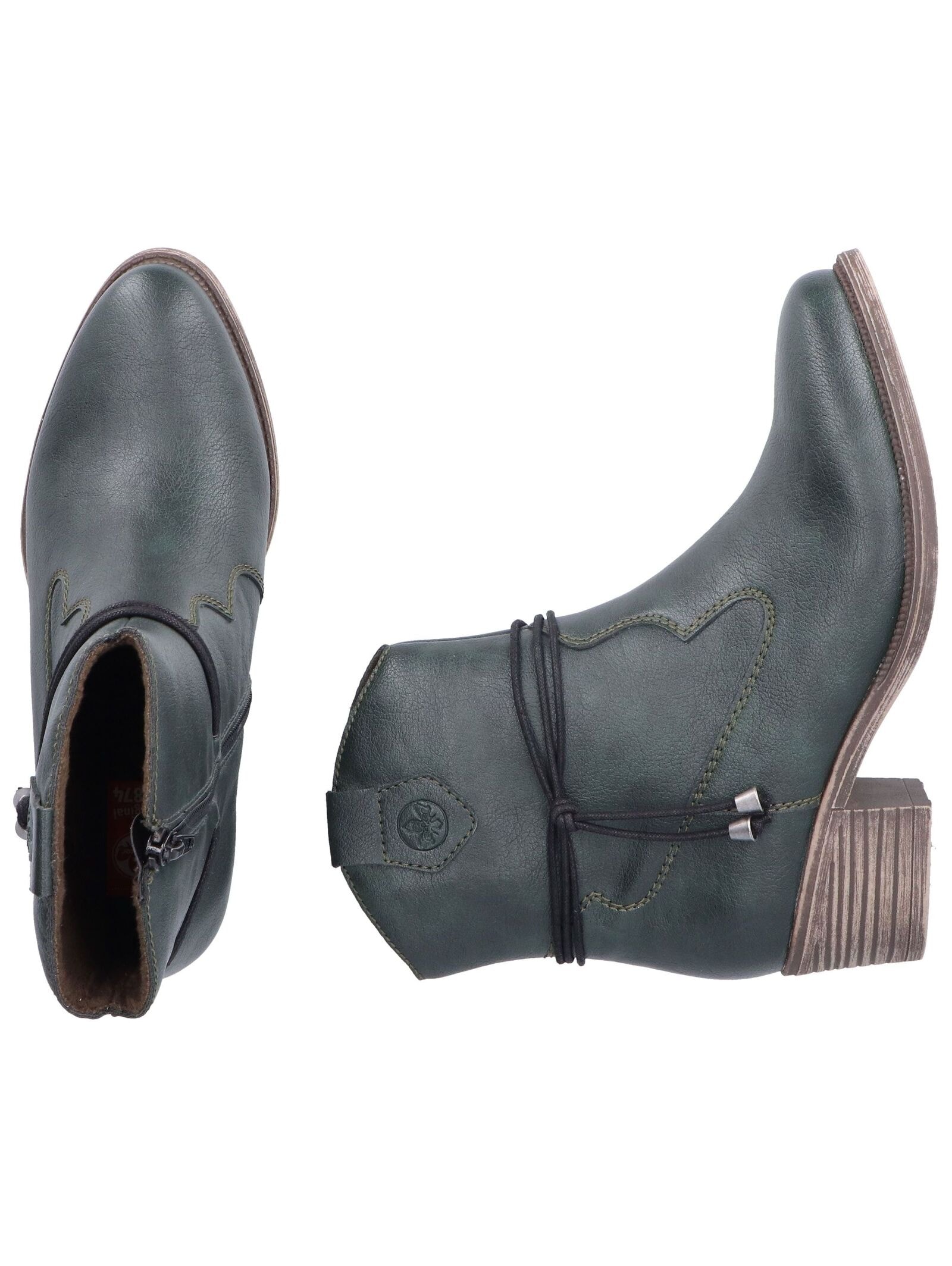 Rieker Bikerboots »Rieker Stiefelette Lederimitat«