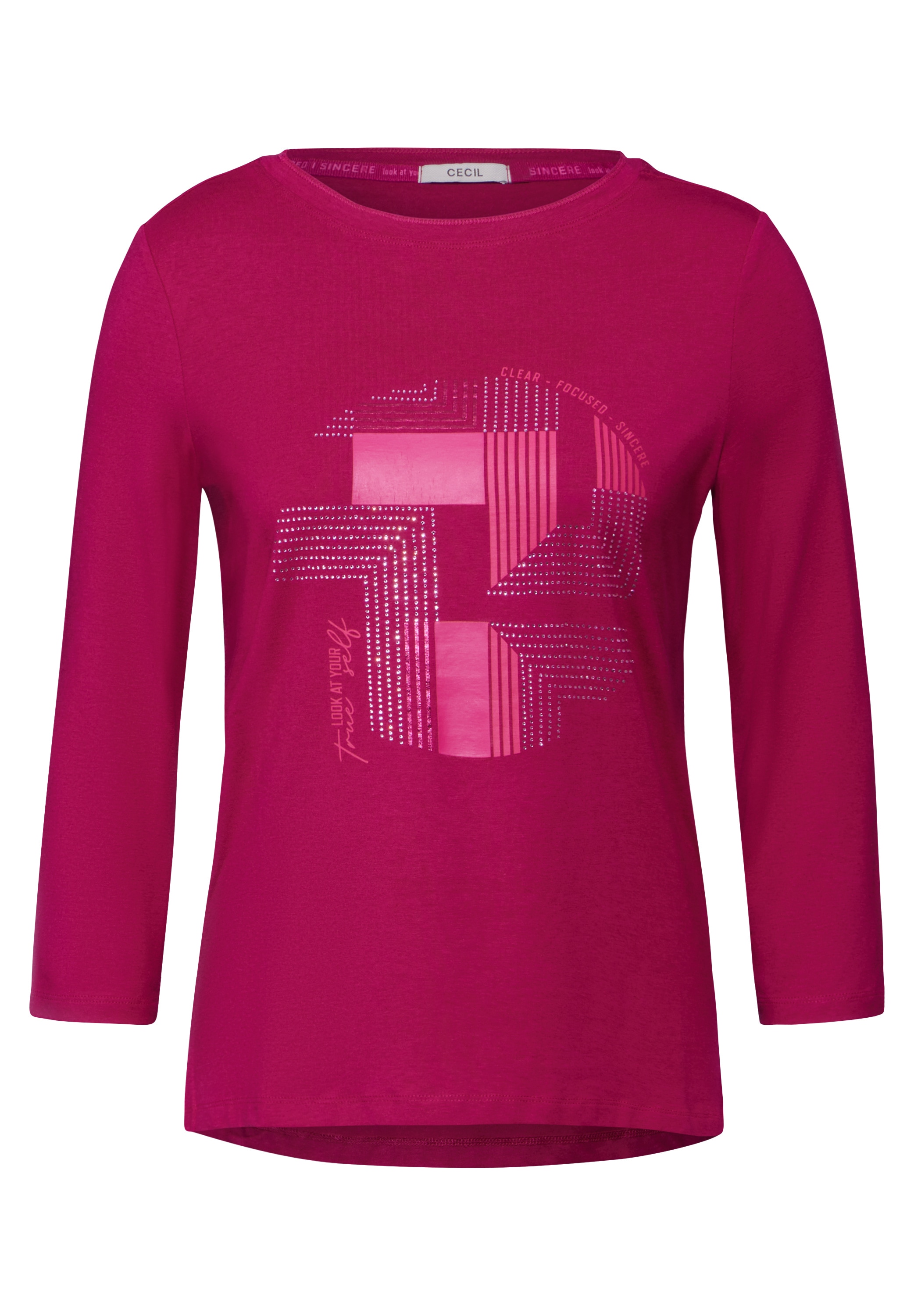 Cecil Print-Shirt, im soften Baumwoll-Mix