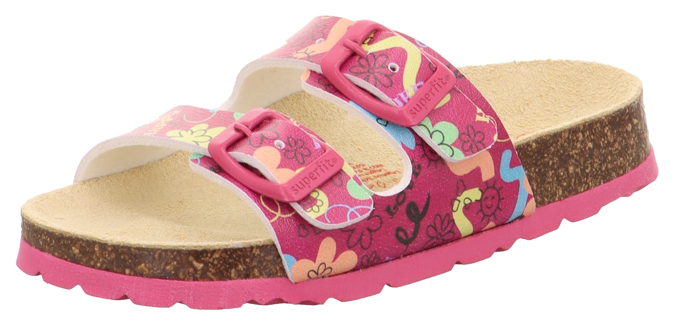 Pantolette »FUSSBETTPANTOFFEL WMS: Mittel«, Hausschuh, Halbschuh mit verstellbarem...