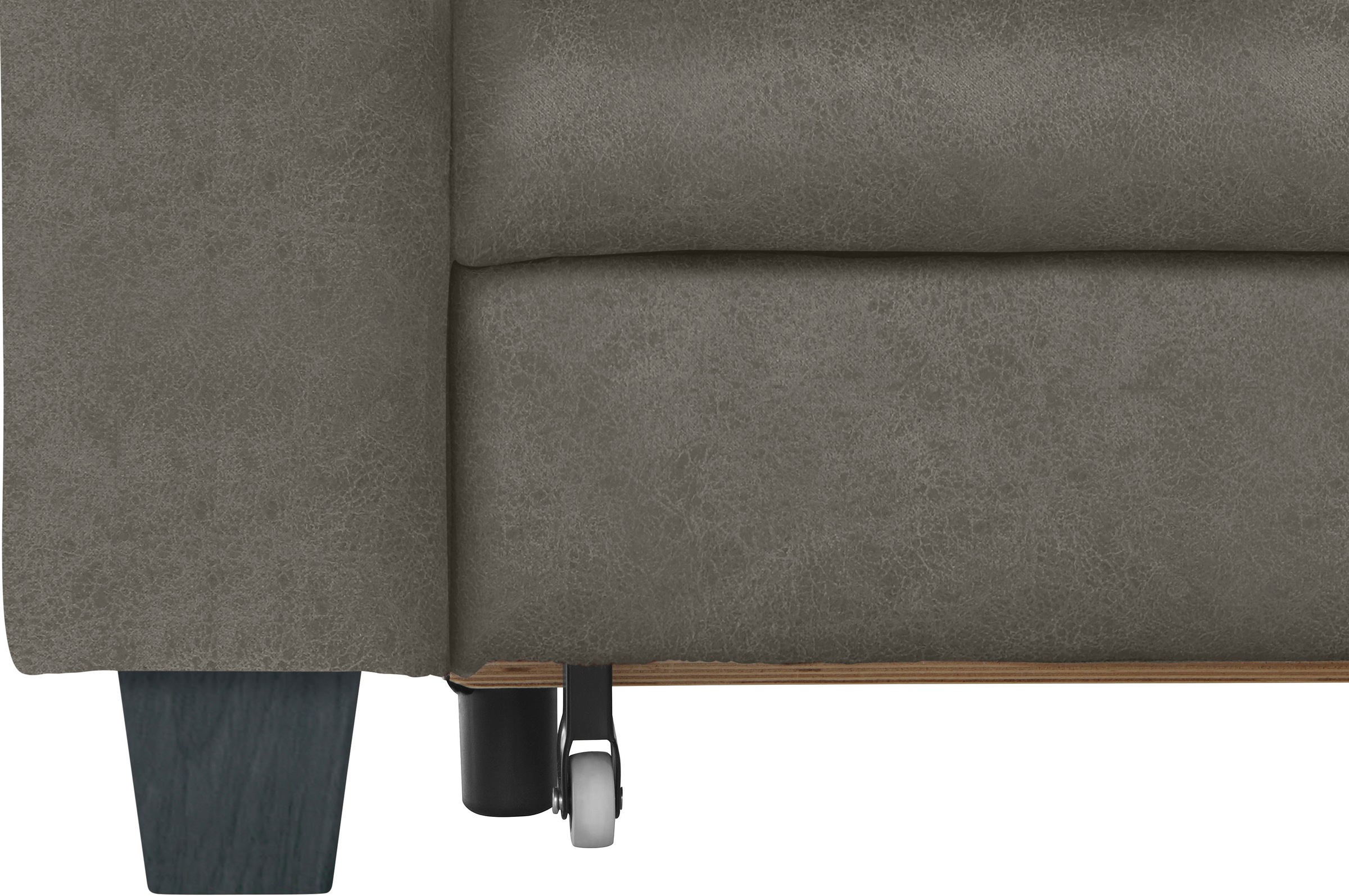 TRENDMANUFAKTUR Ecksofa »Chamber, L-Form«, inklusive einer Kopfstütze, wahlweise mit Schlaffunktion