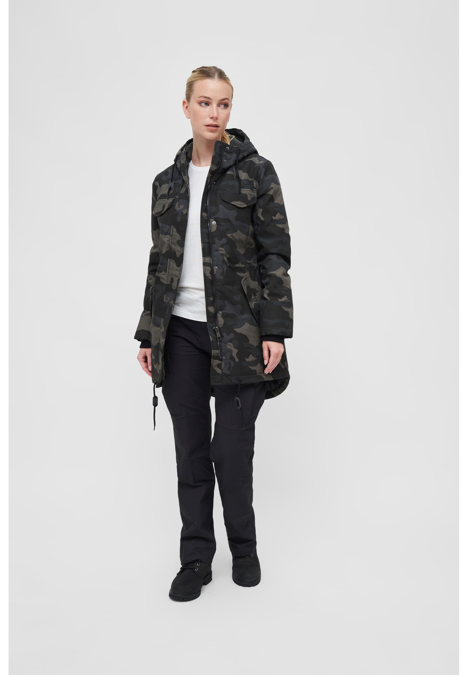 Brandit Parka »Brandit Damen Ladies Marsh Lake Parka«, (1 St.), mit Kapuze