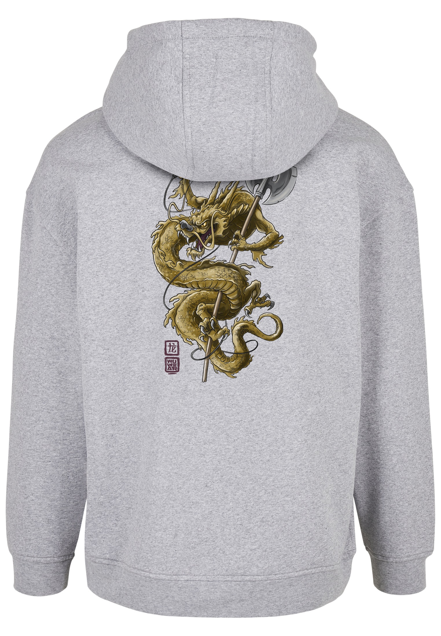 MisterTee Sweatshirt "MisterTee Herren Wu Wear Dragon Hoody" 1 Stk. tlg. günstig online kaufen