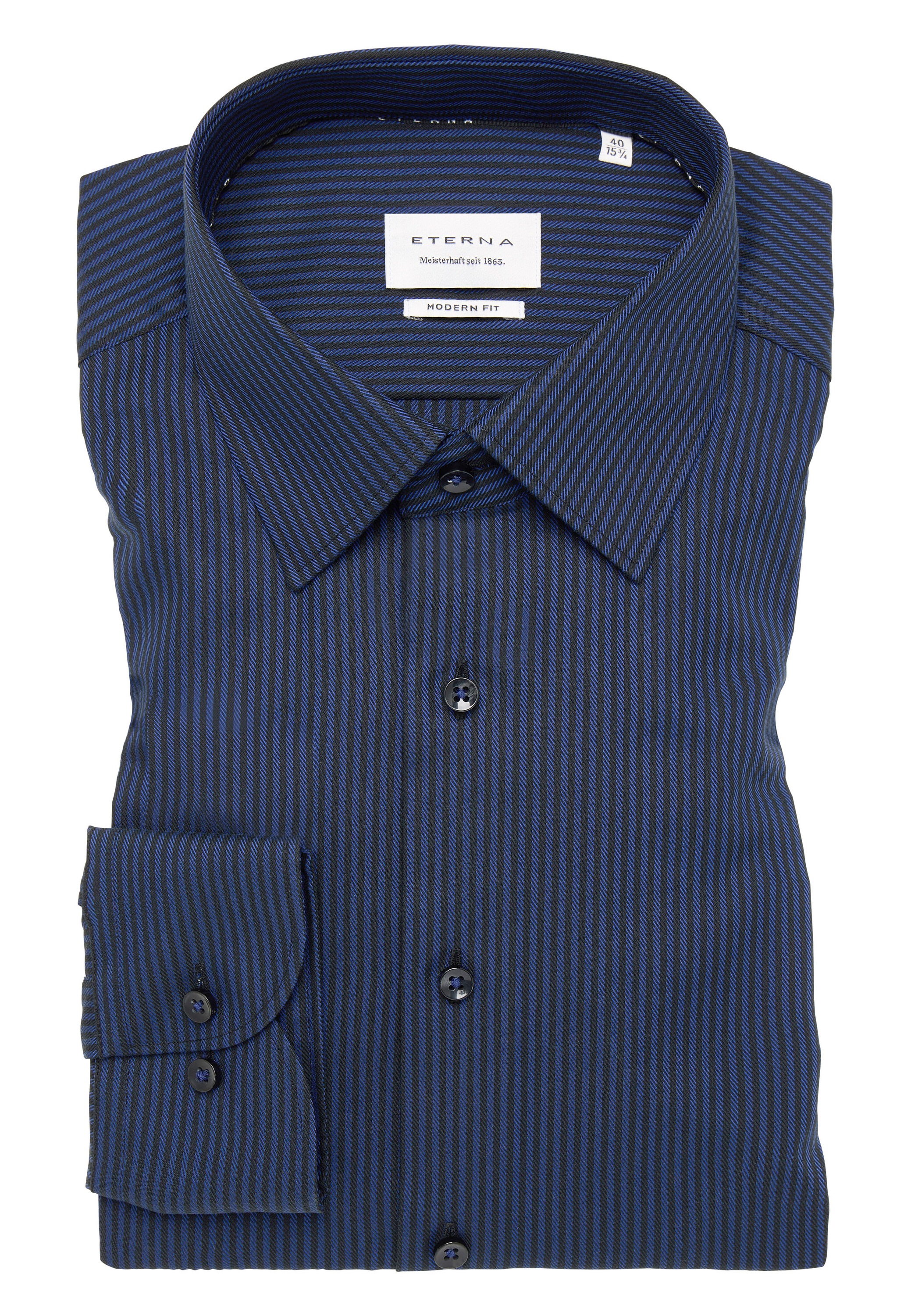 Eterna Langarmhemd »MODERN FIT«, NON IRON (bügelfrei)