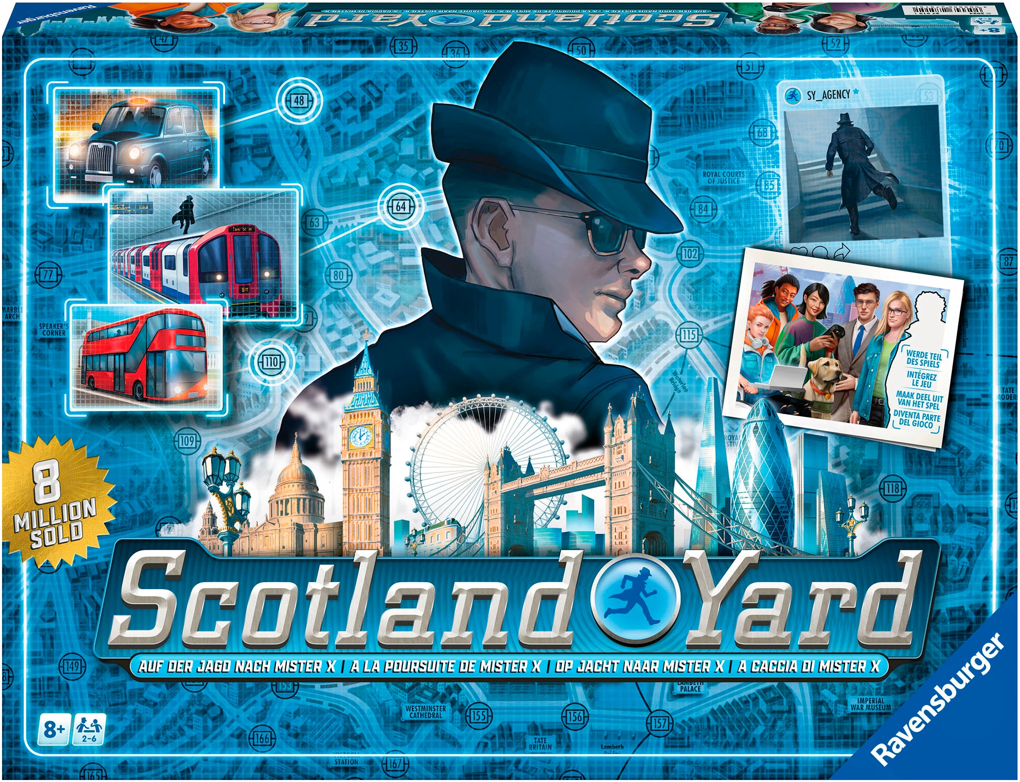 Ravensburger Spiel »Scotland Yard«, Made in Europe