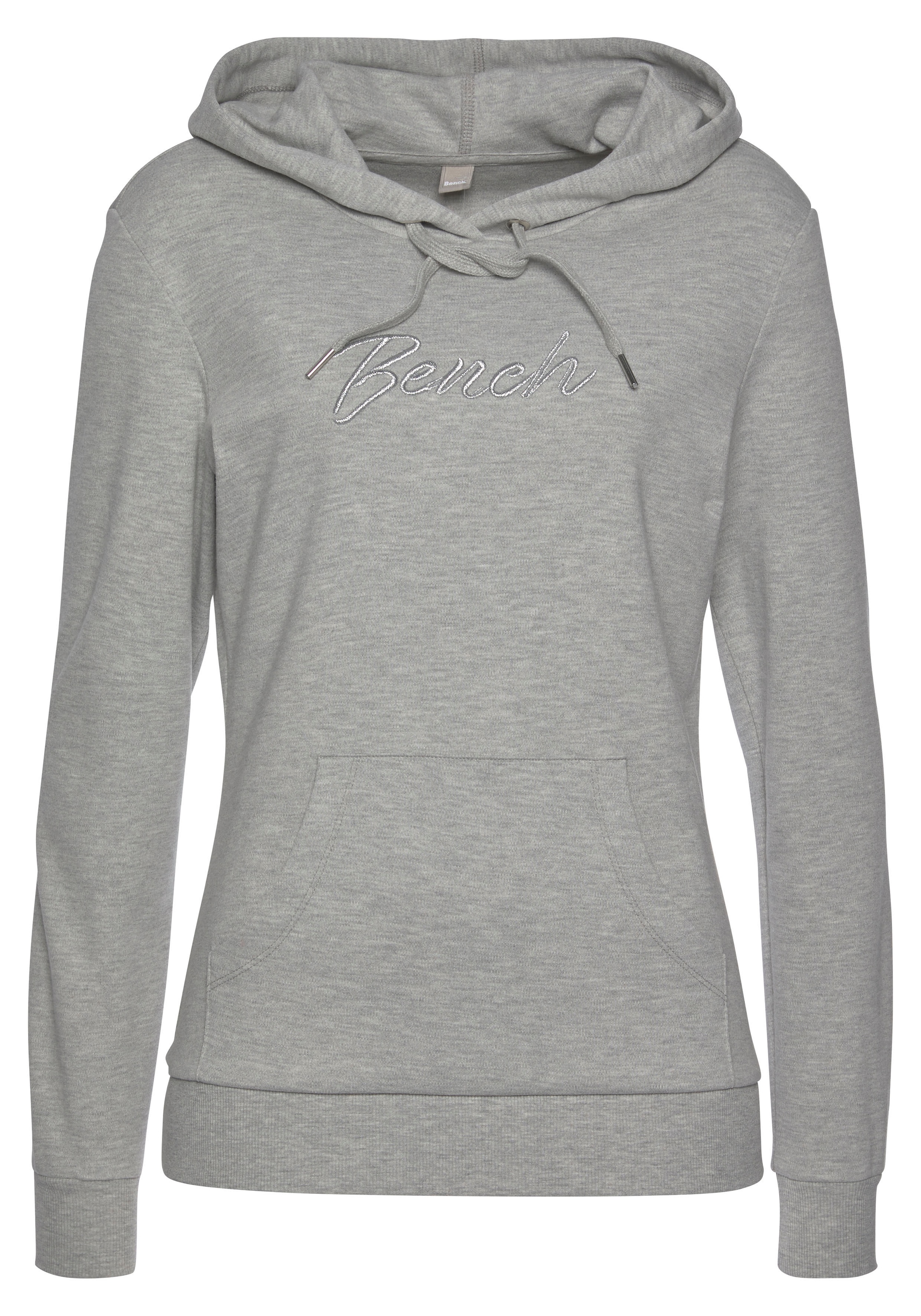 Bench. Loungewear Kapuzensweatshirt, mit glänzender Logostickerei, Loungean günstig online kaufen