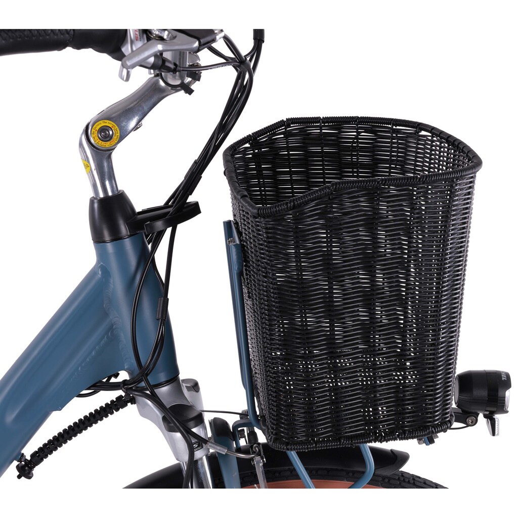 LLobe E-Bike »BlueMotion 3.0, 13Ah«, 7 Gang, Shimano, Frontmotor 250 W