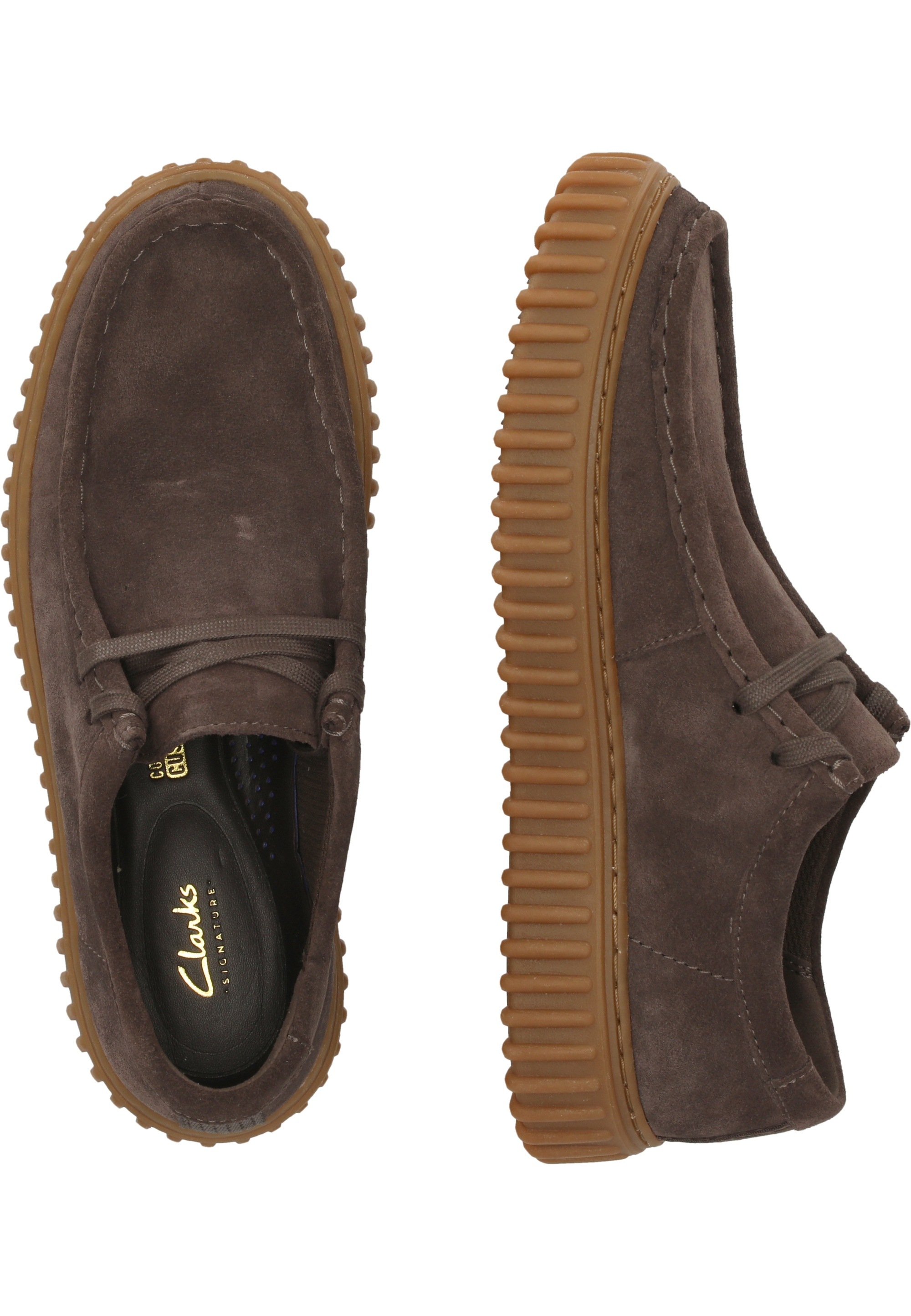 Clarks Schnürschuh »Torhill«, aus Premium-Materialien