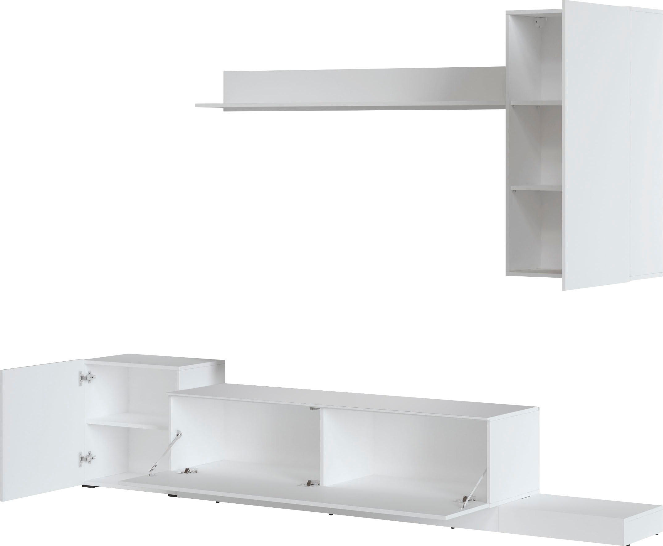 Home affaire Wohnwand "Rimini" Set, 4 Stk. tlg. günstig online kaufen