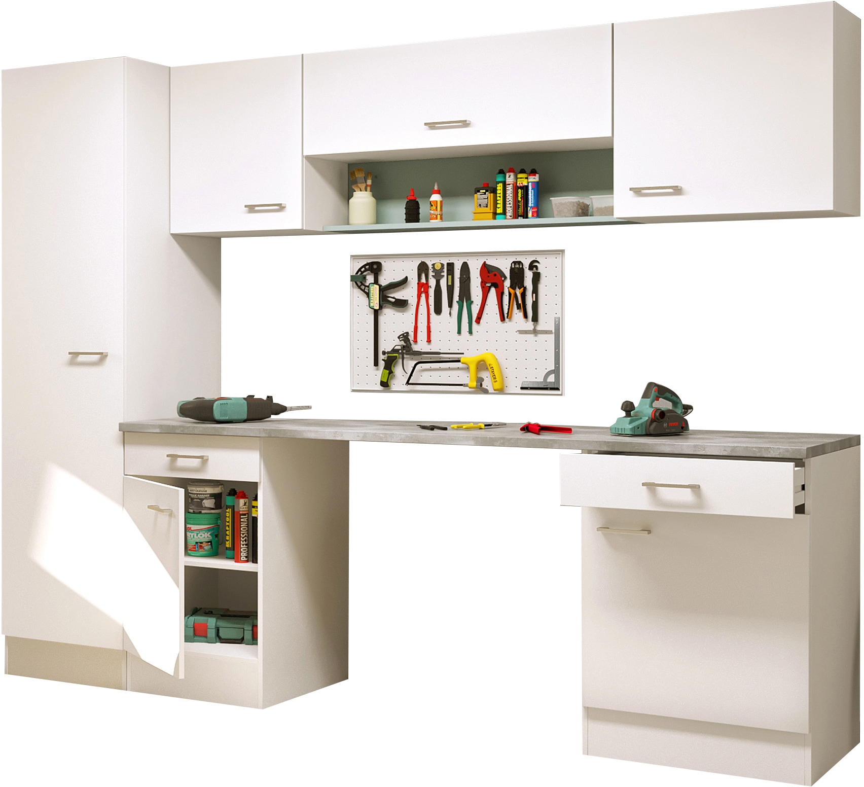 Flex-Well Mehrzweckschrank-Set "L-260-2101-000-Lucca", (Komplett-Set), Gesa günstig online kaufen