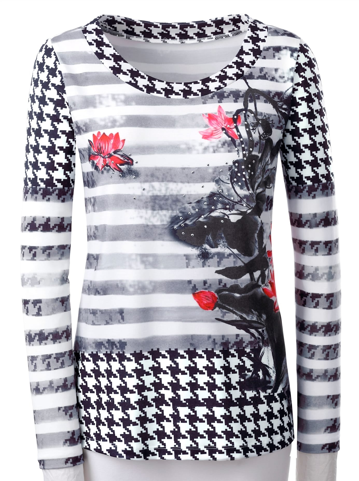 Inspirationen Langarmshirt »Shirt«, (1 tlg.)