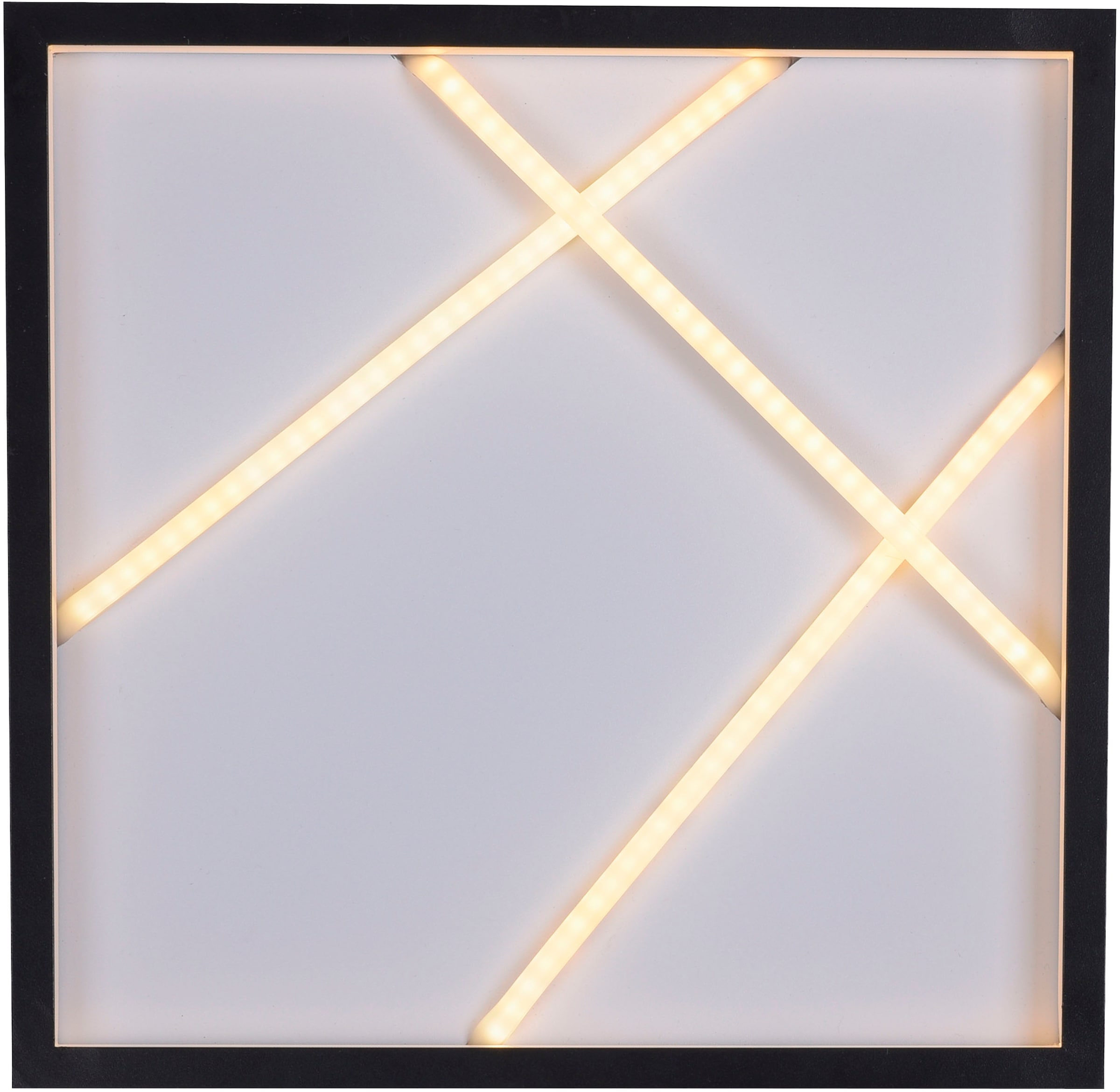 JUST LIGHT LED Deckenleuchte »MIKADO« LED-Board 1 Stk. Warmweiß dimmbar, Simply Dim, Memory nach Trennung vom Netz