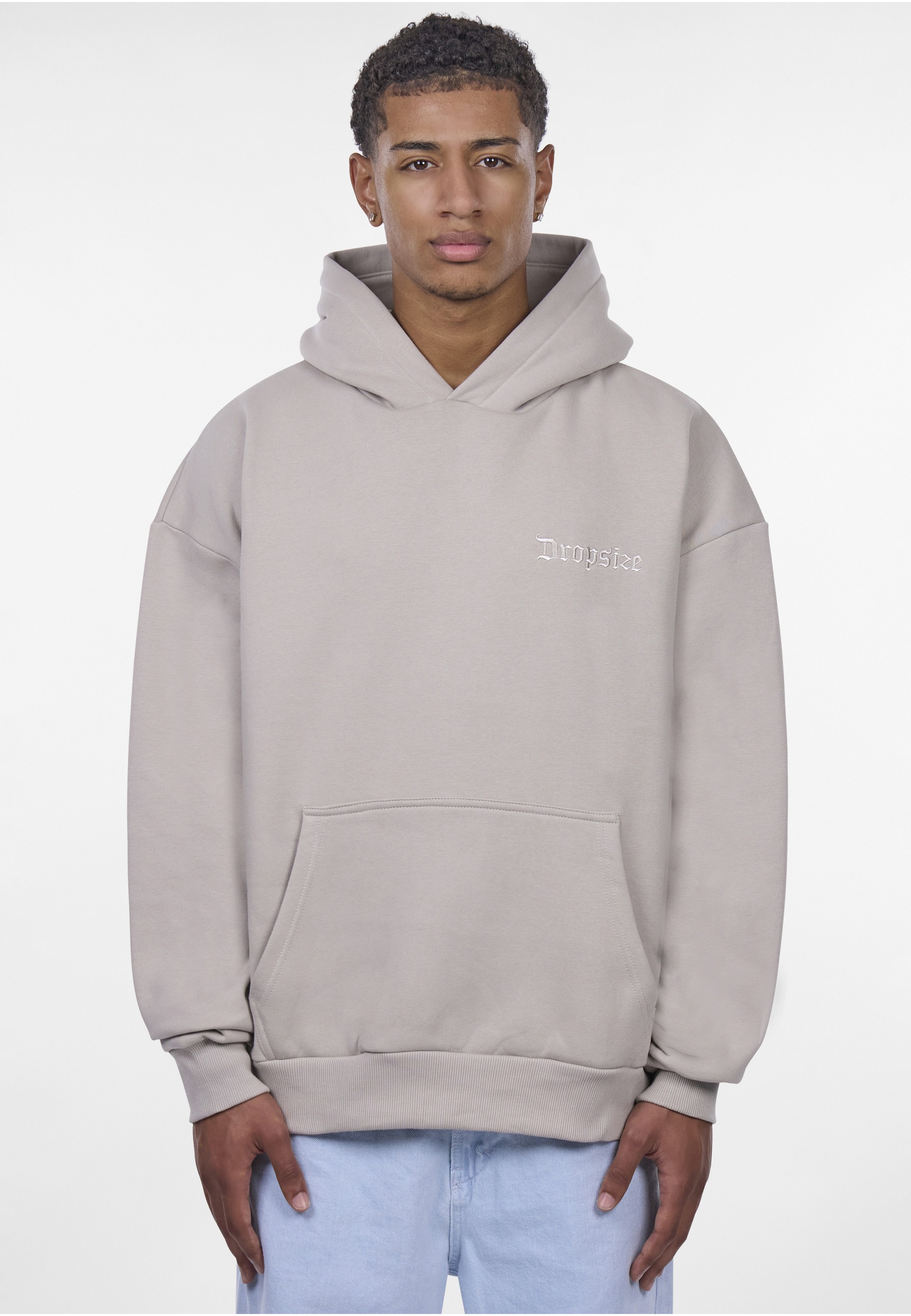 Thumbnail - Dropsize Kapuzenpullover "Dropsize HEAVY OVERSIZE EMBO HOODIE" 1 Stk.