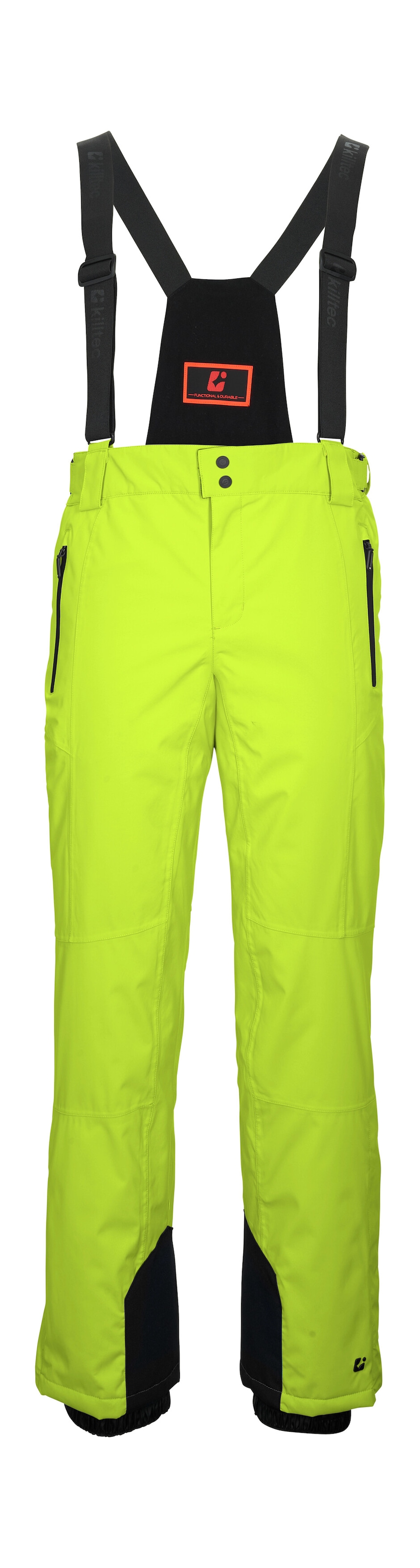 Killtec Skihose "KSW 100 MN SKI PNTS" Wind- und wasserdichte Skihose mit anpassbaren Trägern