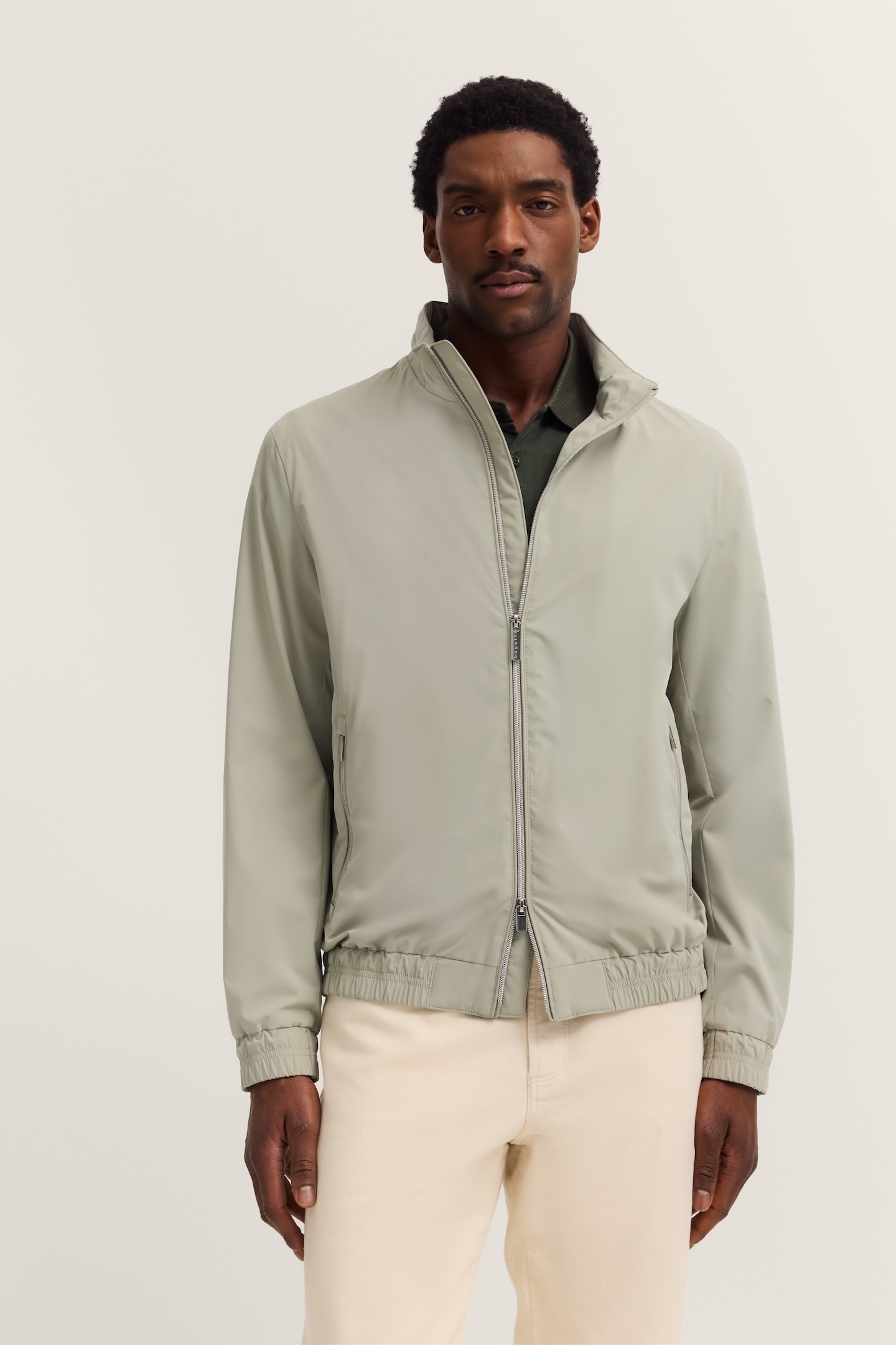 bugatti Blouson "Regular Fit", mit Stehkragen & Stretch-Funktion günstig online kaufen