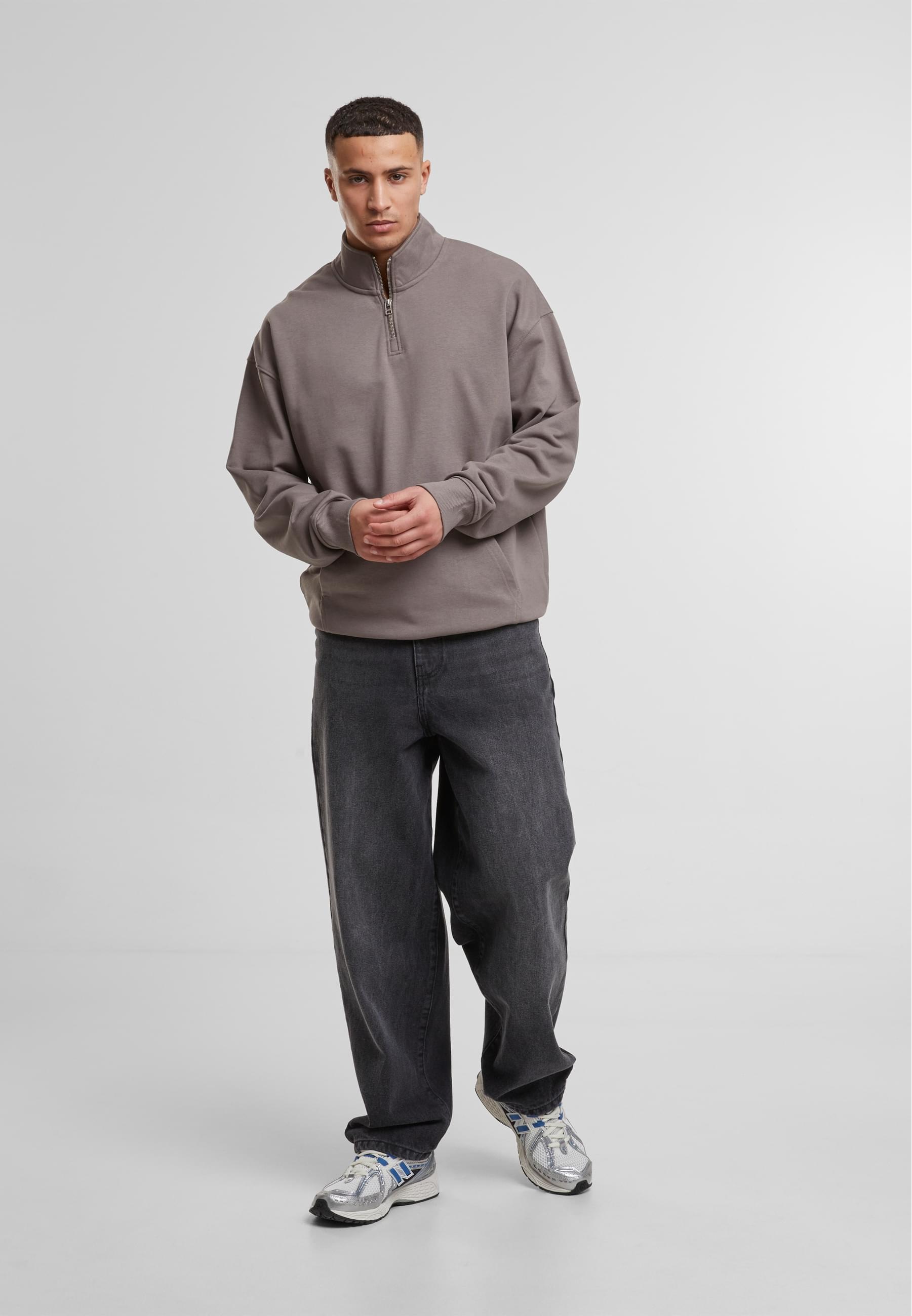 DEF Sweater »DEF DEF Zipper Crewneck«, 1 Stk.
