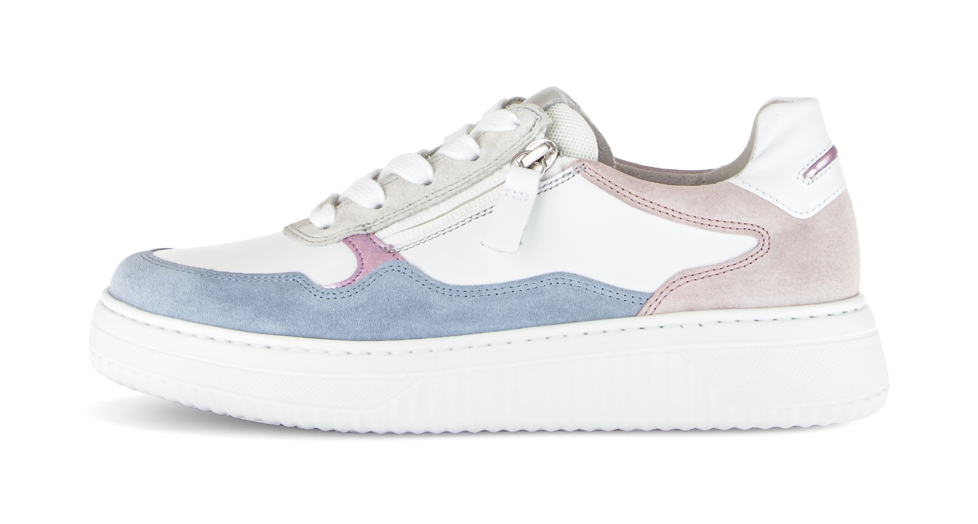 Thumbnail - Gabor Plateausneaker "COMO", Freizeitschuh, Halbschuh, Schnürschuh in Komfortweite K (=extraweit)