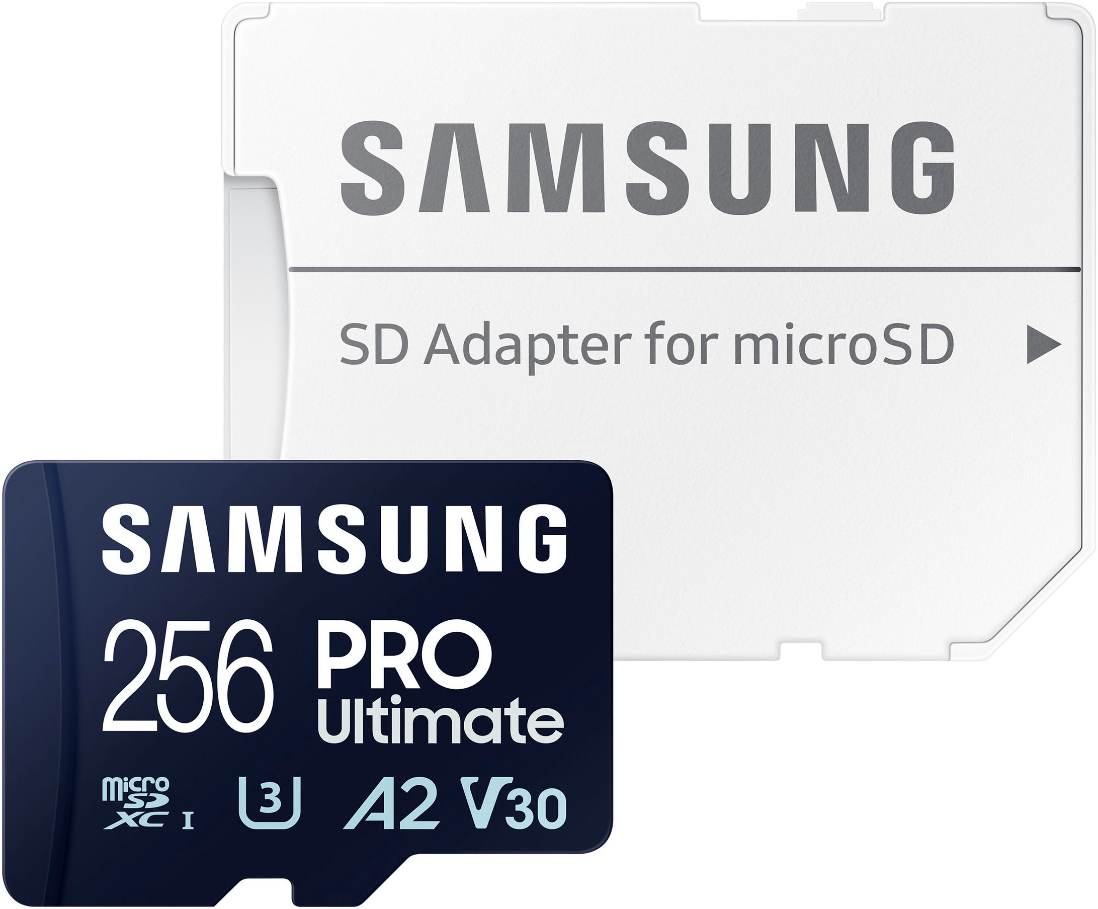 SAMSUNG Speicherkarte "Pro Ultimate", 256 GB, blau, Speicherkarten