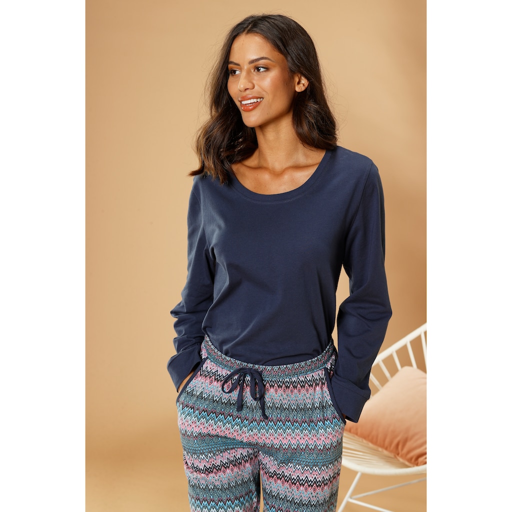 Vivance Dreams Pyjama, (2 tlg.)