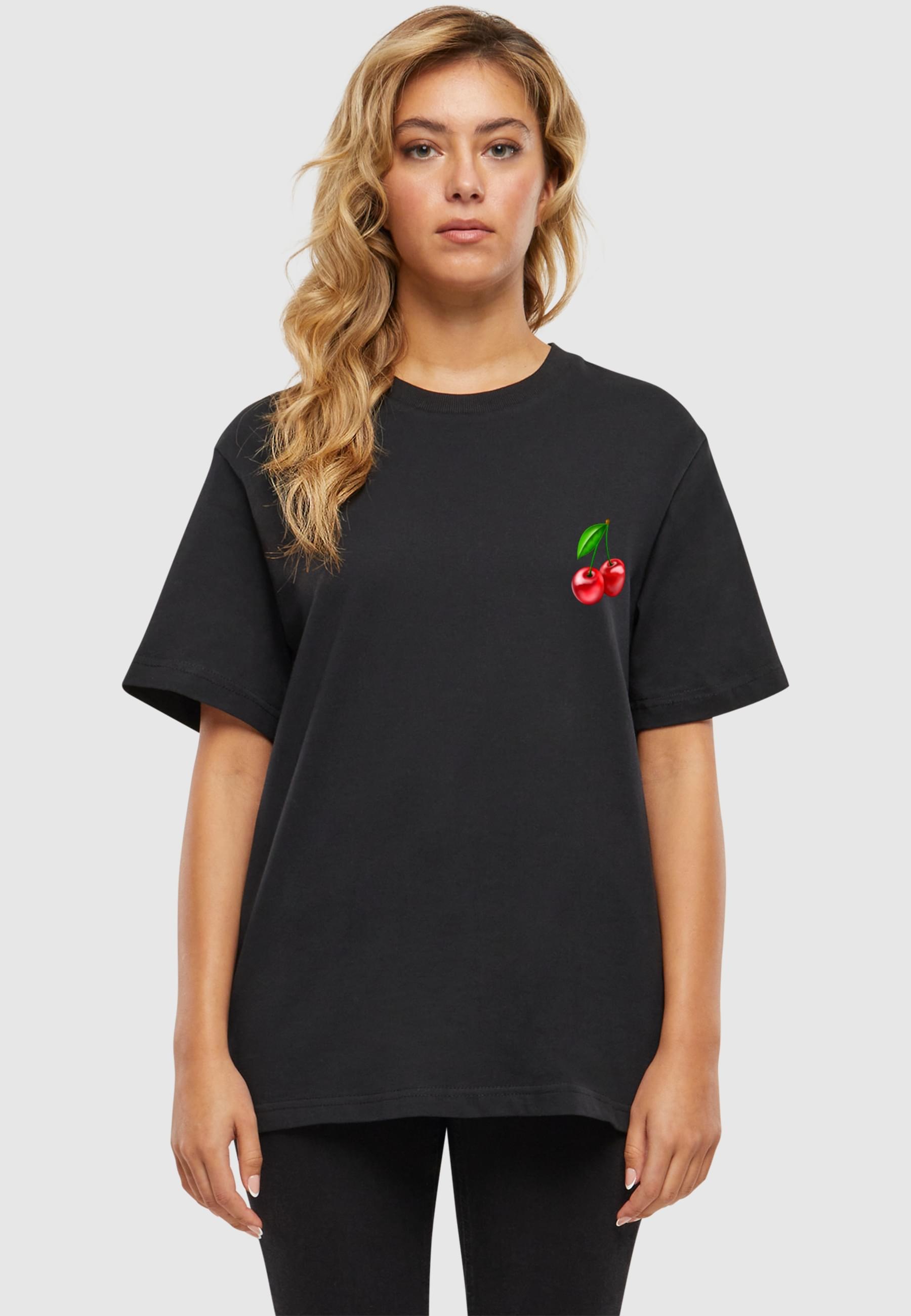 Thumbnail - Merchcode T-Shirt "Merchcode Ladies Cherries 2 Tee", 1 Stk.