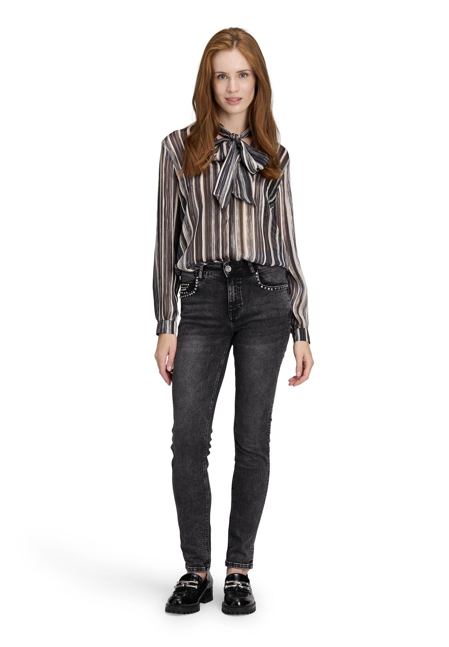 Betty Barclay Schlupfbluse »Damen mit Schleifenknoten«