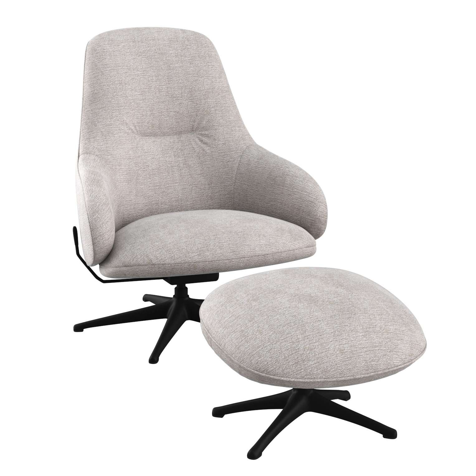 FLEXLUX Drehsessel "Falcone, TV-Loungesessel, Fernsehsessel, Polstersessel, günstig online kaufen