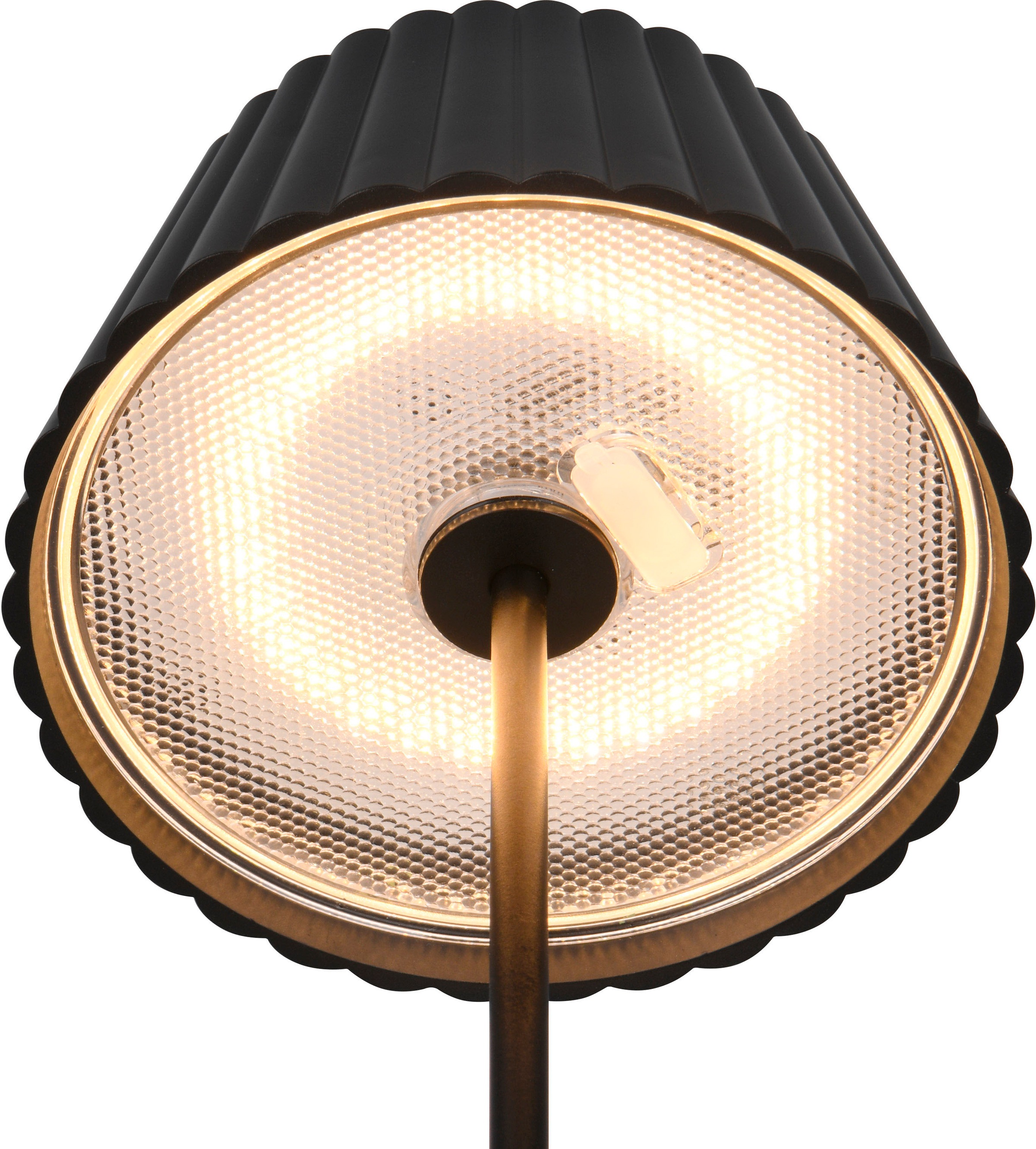 TRIO Leuchten LED Außen-Stehlampe »SUAREZ«, 1 flammig-flammig, Outdoor Akku Stehleuchte 123 cm, Touch-Dimmer, USB-C Anschluss, IP44