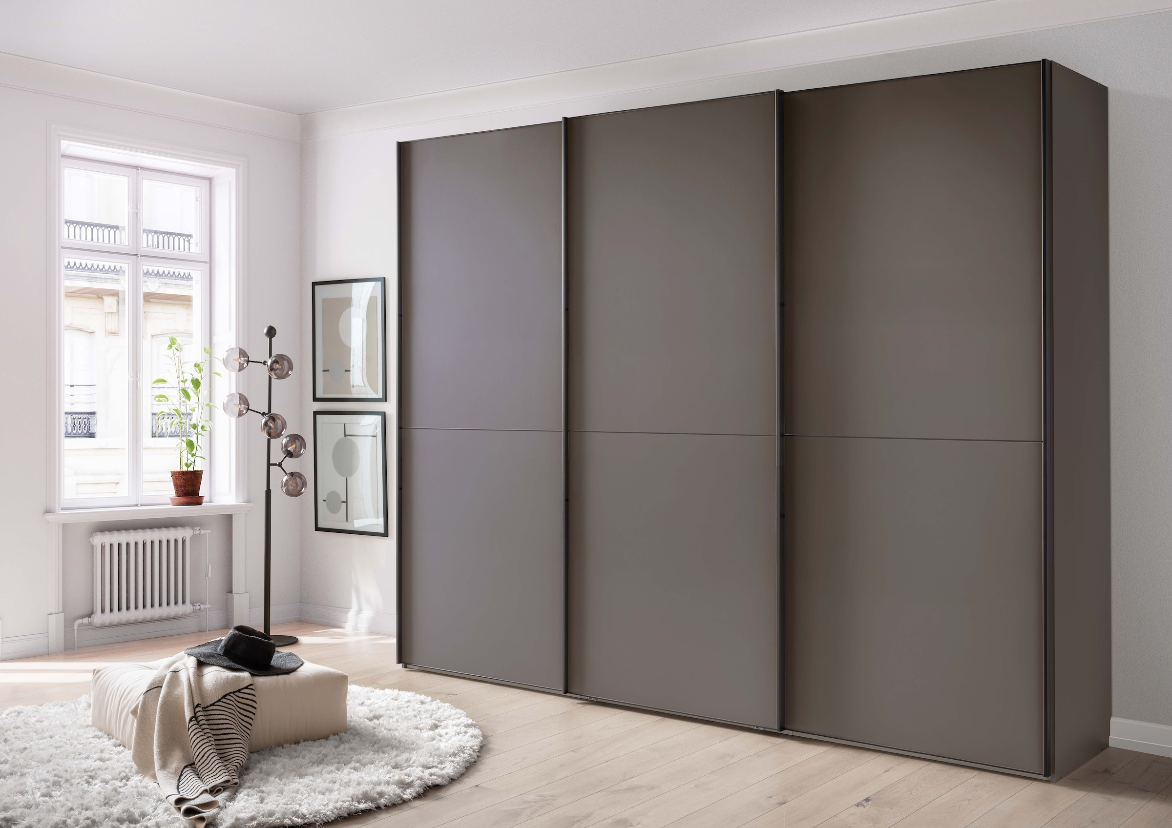 WIEMANN Schwebetürenschrank "Phoenix, Made in Germany, modernes Design, Hig günstig online kaufen