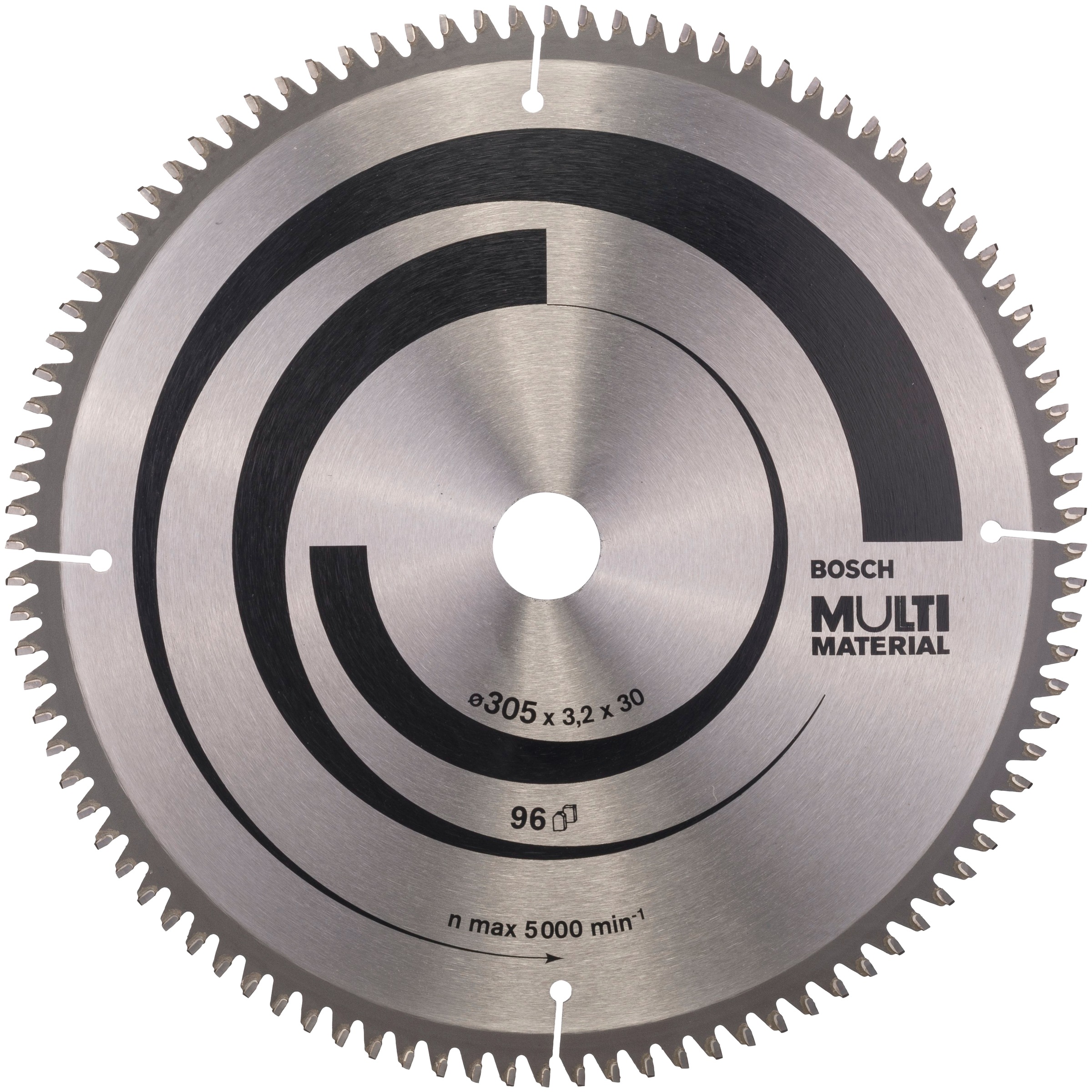 96 Bosch Professional Kreissägeblatt Multi Material 305 x 30 x 3,2 mm 