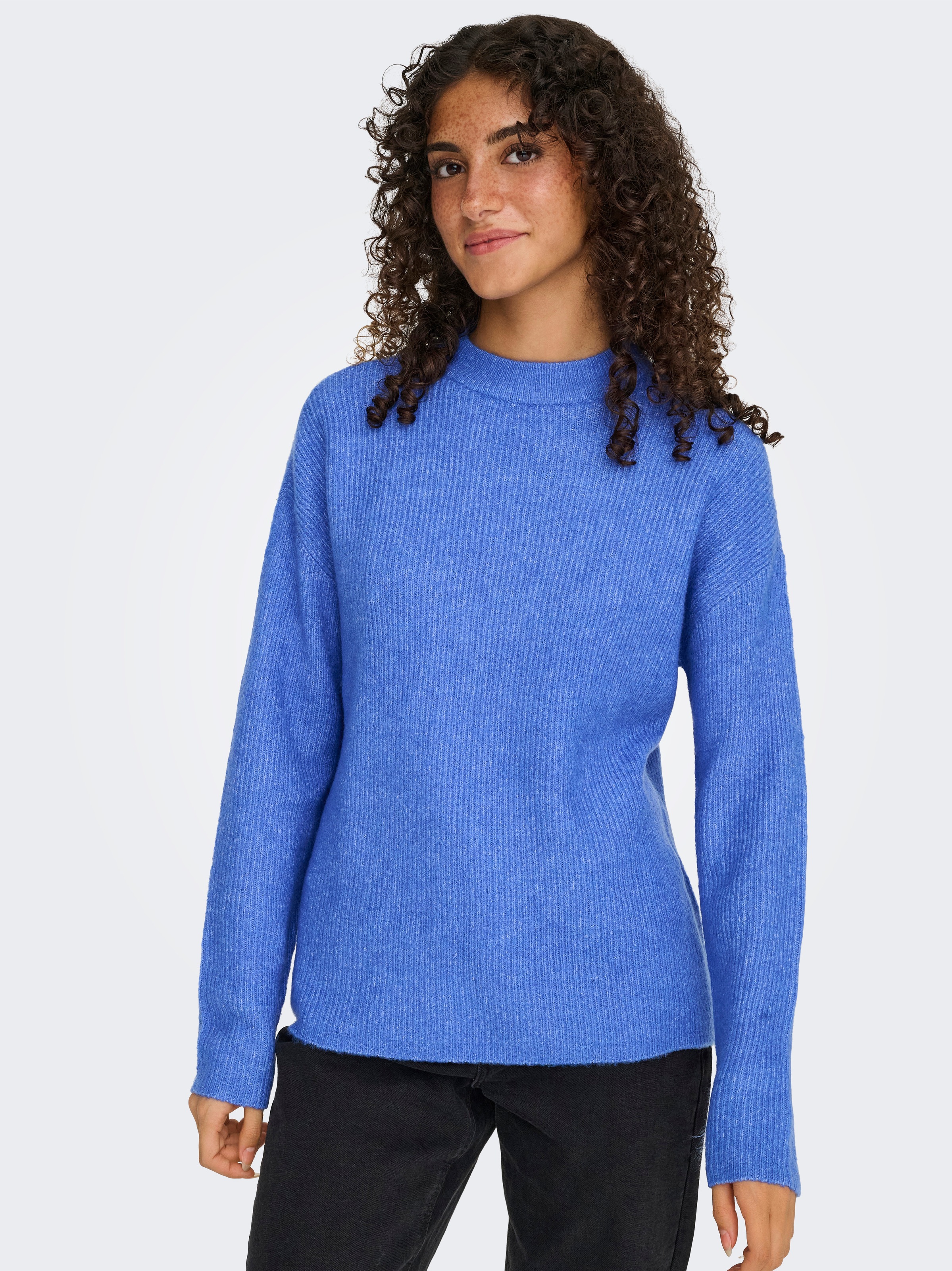 ONLY Strickpullover "ONLCAMILLA O-NECK L/S PULLOVER KNT" günstig online kaufen