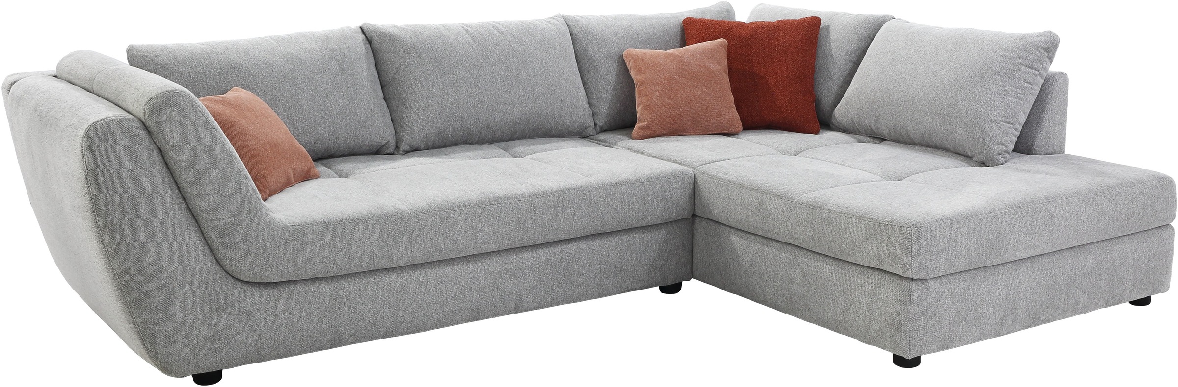 Thumbnail - Jockenhöfer Gruppe Ecksofa "Rascasse, L-Form, Rampenotik im modernen Design" alle Kissen inklusive, rechts oder links mo...