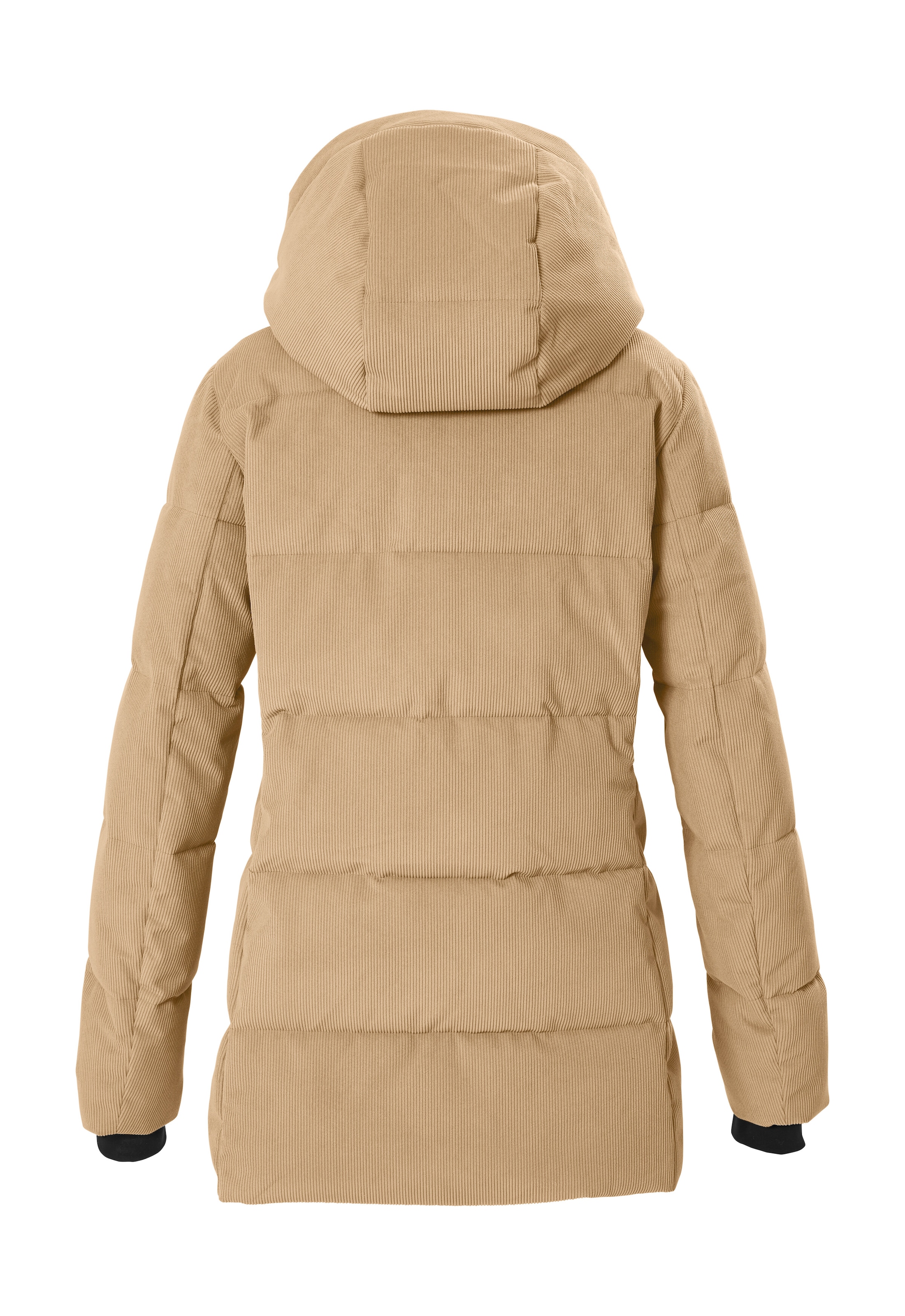 G.I.G.A. DX by killtec Steppjacke »GW 48 WMN QLTD JCKT« Winddichte, wasserabweisende Kord-Steppjacke mit Kapuze