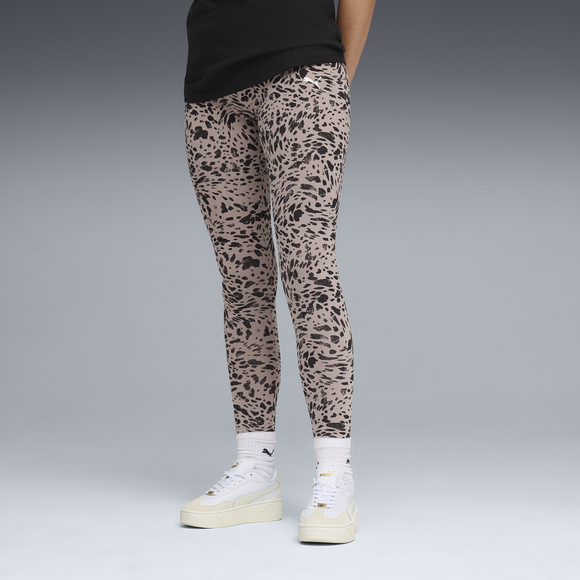 PUMA Leggings "Essentials Graphics Animal Bedruckte Leggings Damen" günstig online kaufen